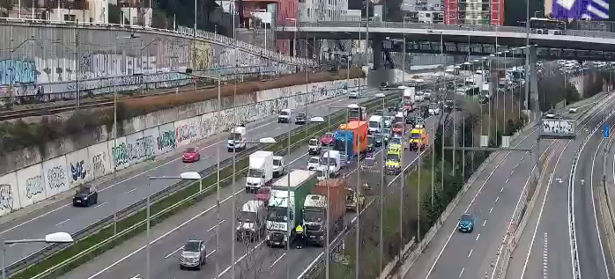 Accident a la C-58/Trànsit