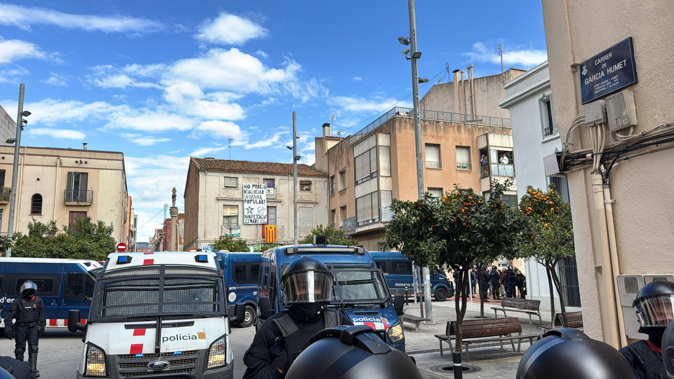 Desallotjament del Kasalet i el Kalitxet de Terrassa | Unax Gea
