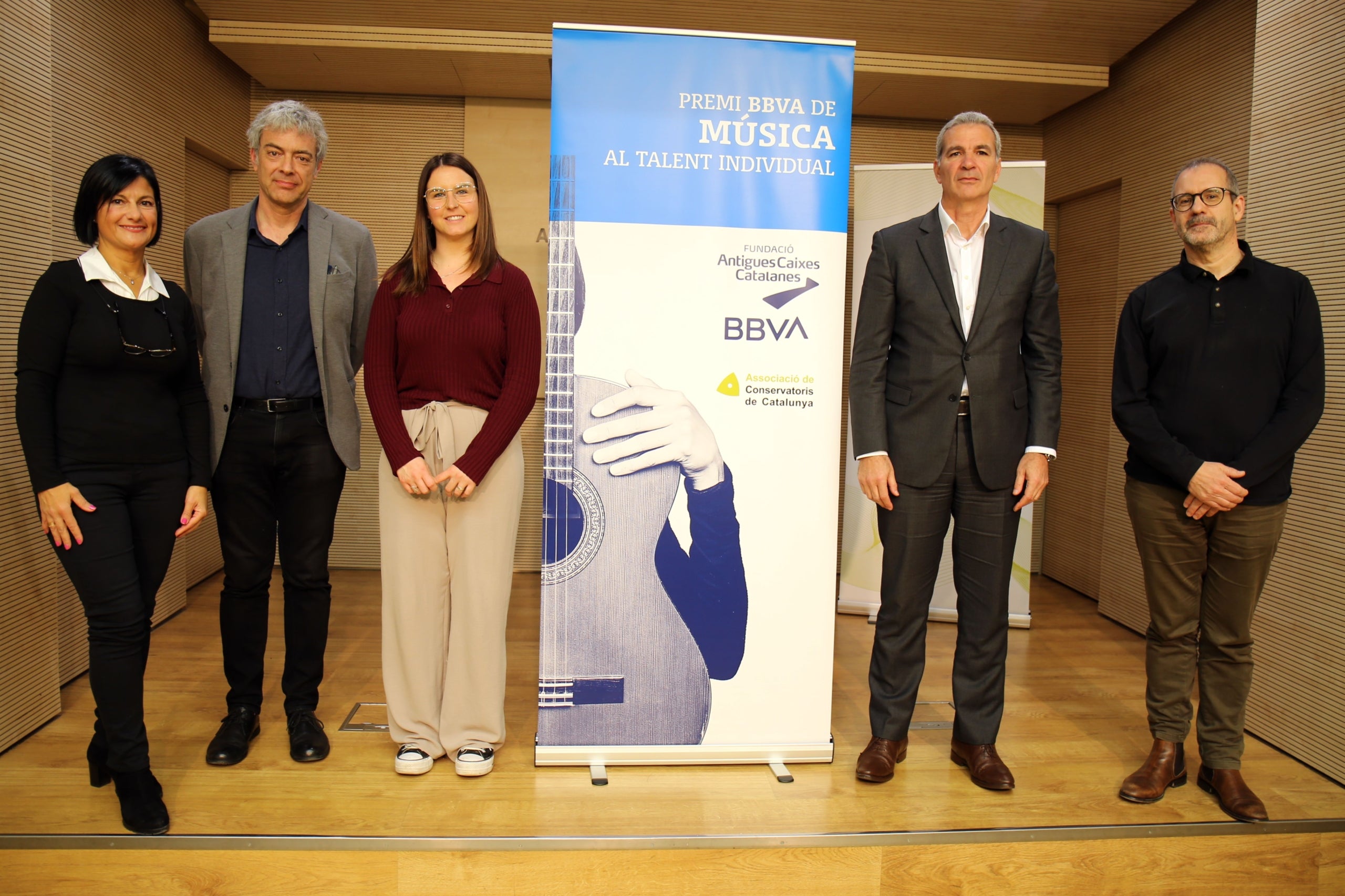 Presentació de la 9a edició del Premi BBVA de Música al Talent Individual | Ajuntament de Terrassa