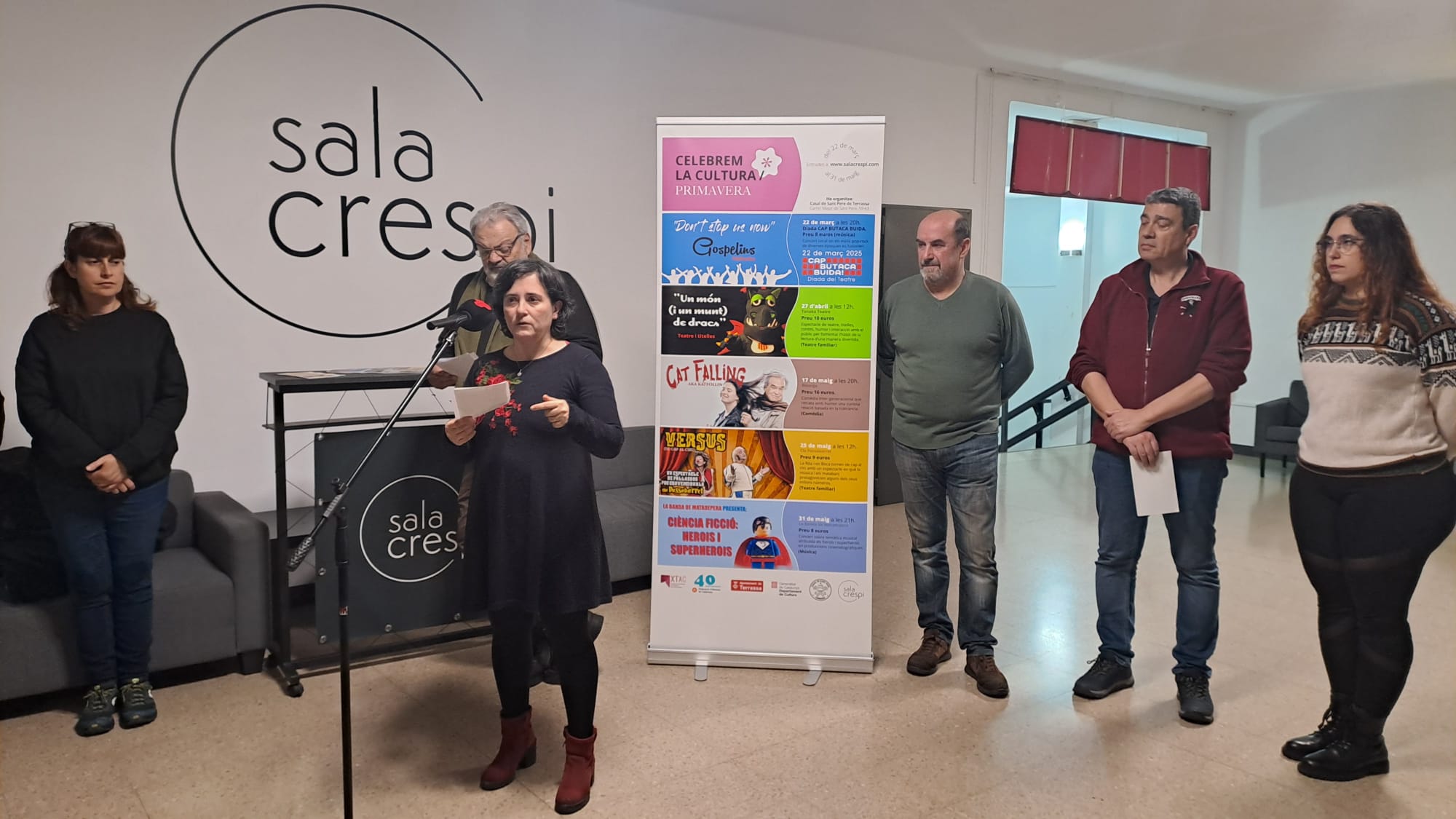 Presentació de la segona edició de 'Celebrem la Cultura' a la Sala Crespi | Oriol Manrique
