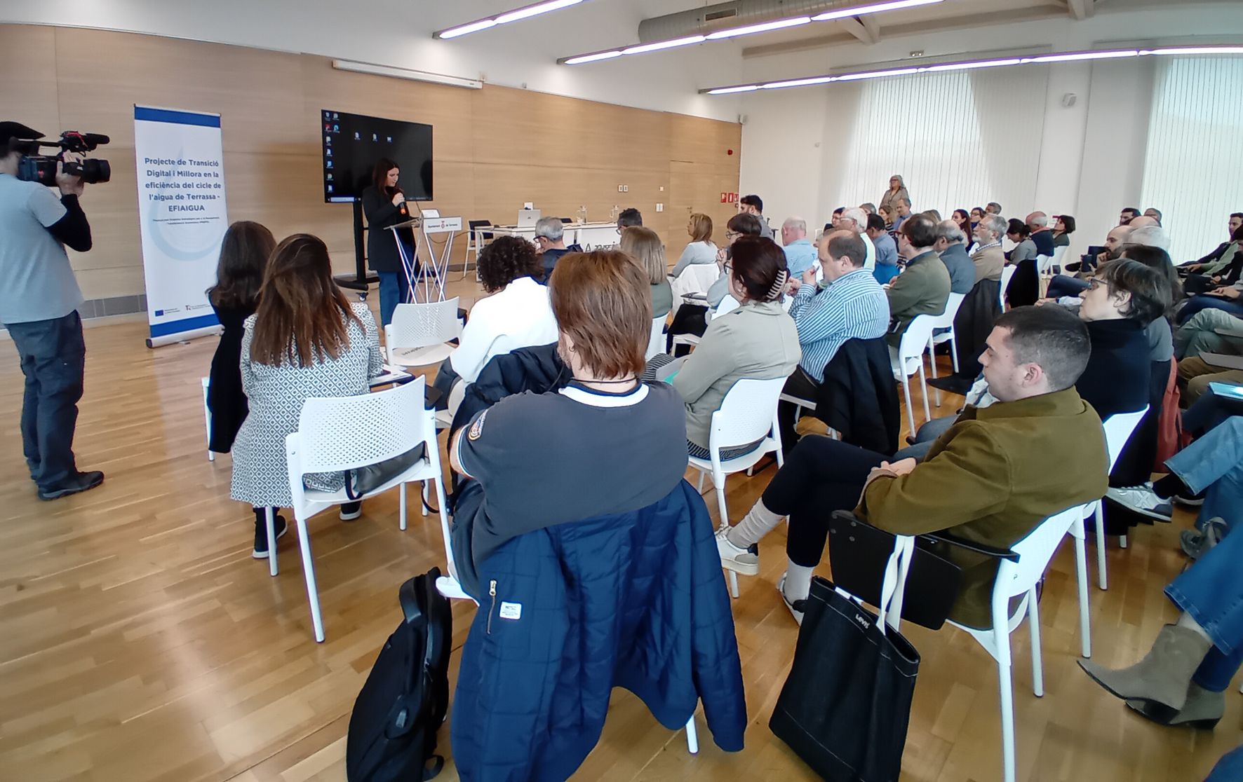 Jornada de presentació del 'Projecte de Transició Digital i Millora en l'eficiència del cicle de l'aigua de Terrassa EFIAGUA' | Ajuntament de Terrassa
