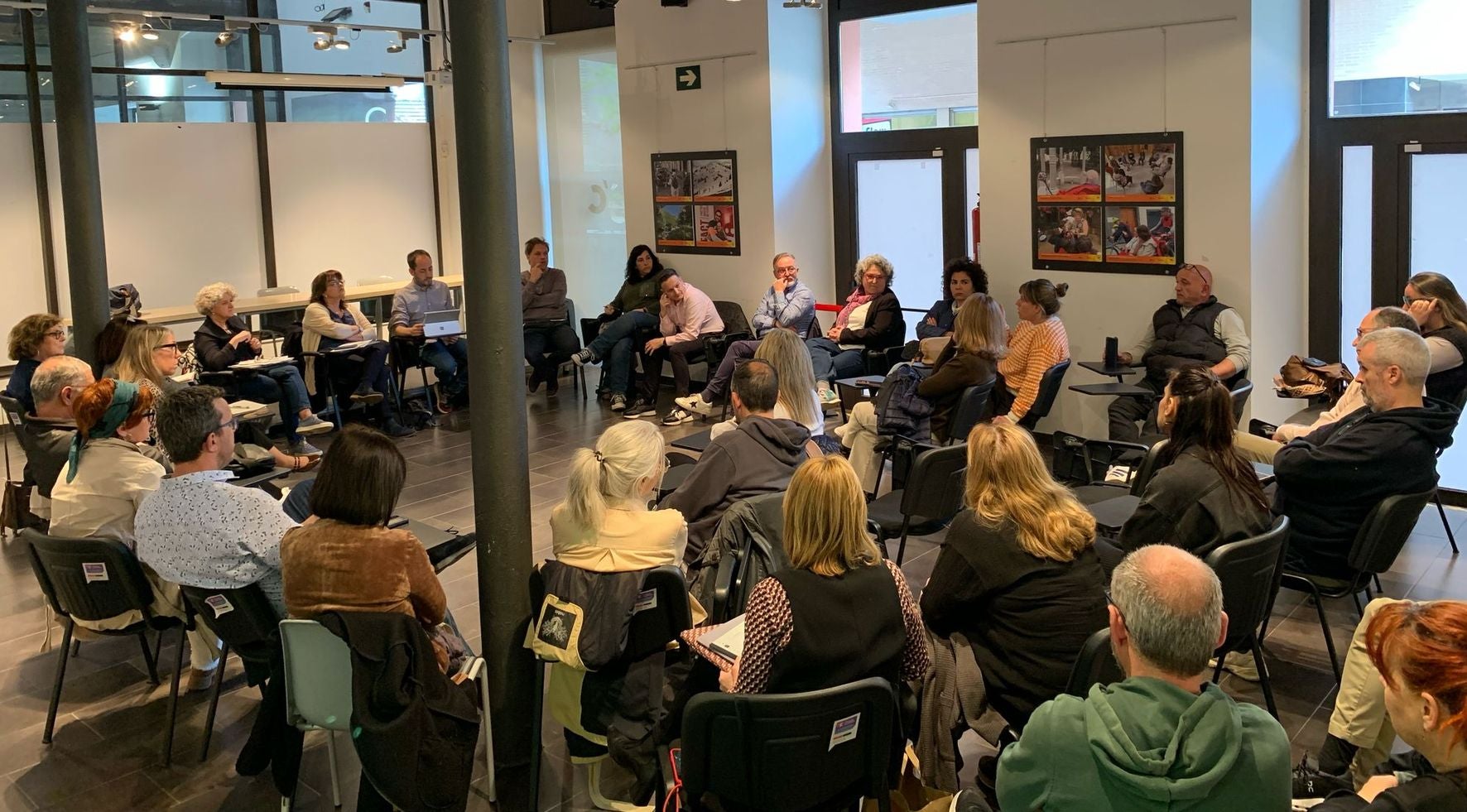 Reunió amb l'associació de comerciants de TerrassaCentre | Aj. Terrassa
