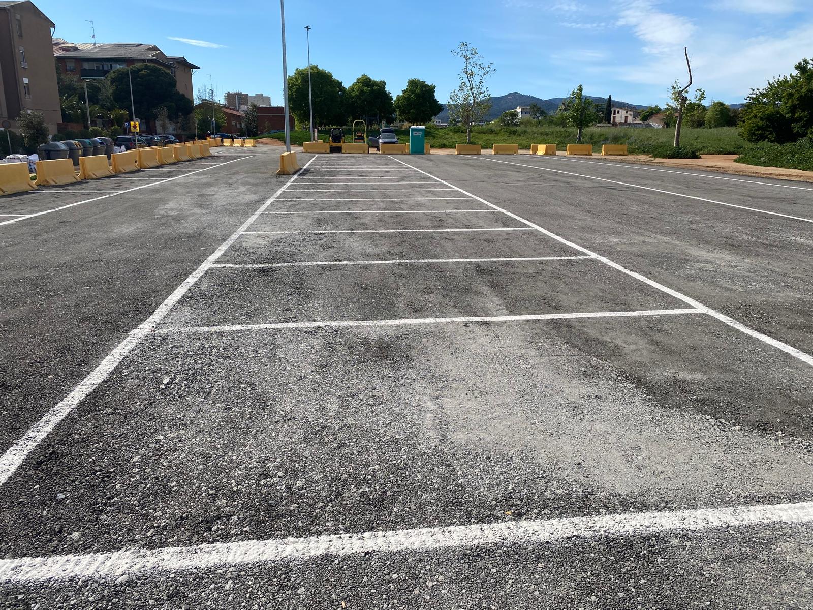 Nova zona d'aparcament al carrer d'Ibañez Aldecoa | Aj. Terrassa