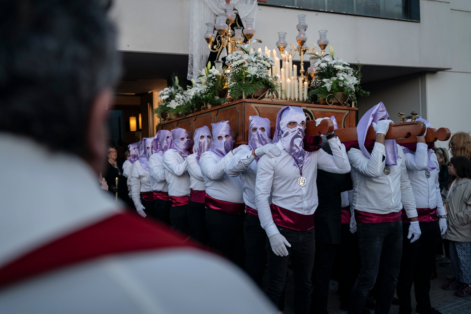Procesión del Encuentro, a les Arenes. 17.04.2025 / Mireia Comas
