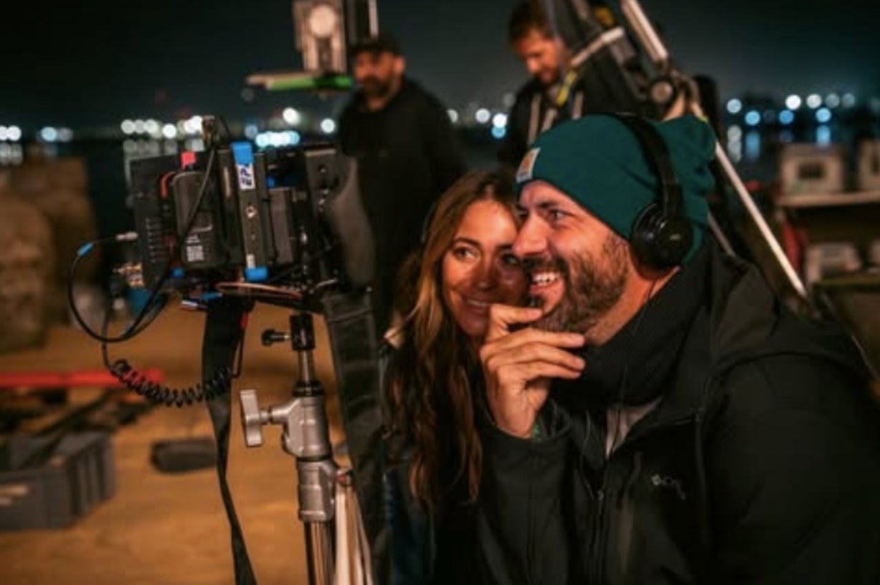 Imagen del rodaje de Tierra de nadie, con Albert Pintó | IG Albert Pintó