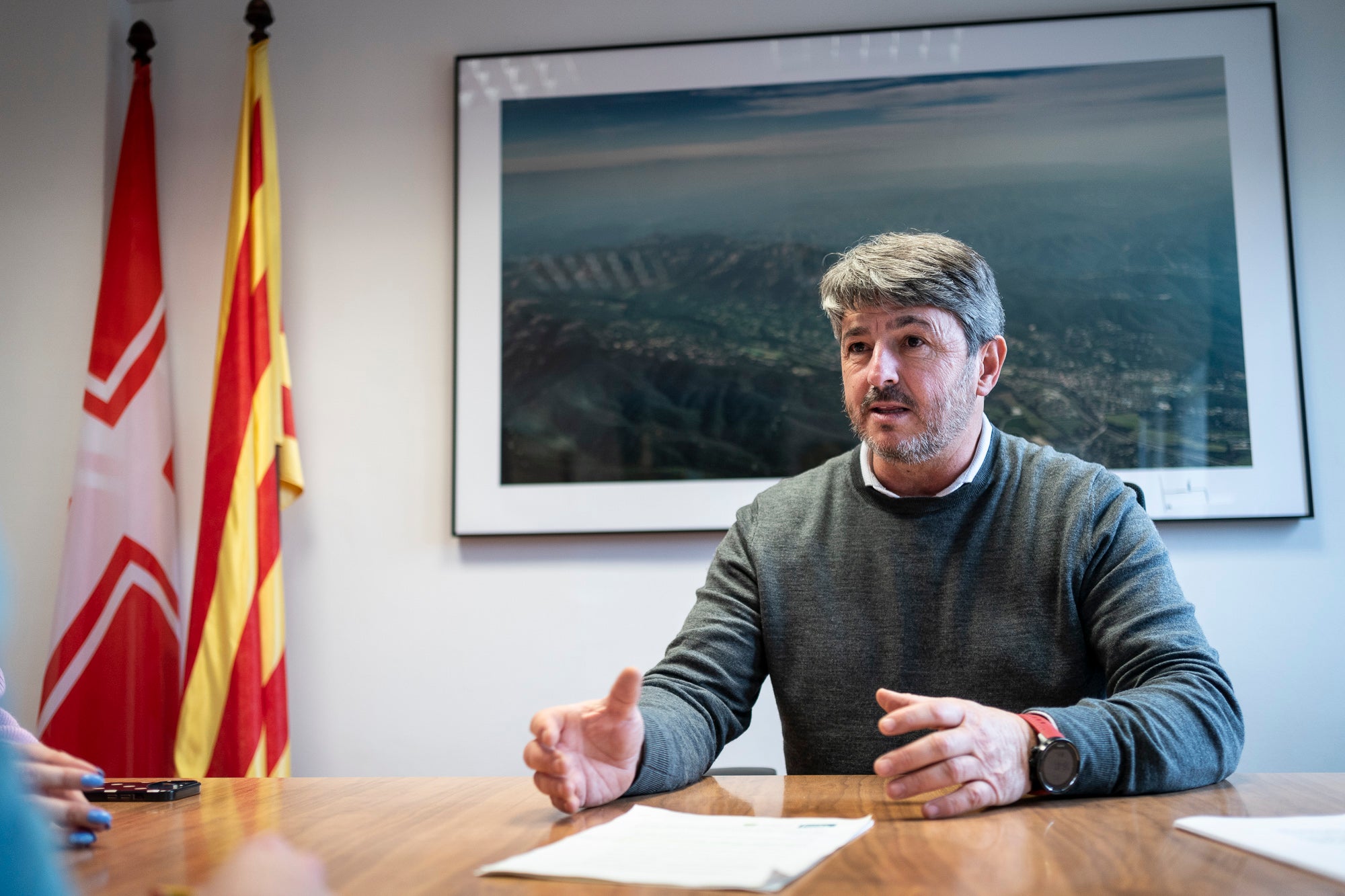 Guillem Montagut, alcalde de Matadepera, 2.04.2025 / Mireia Comas