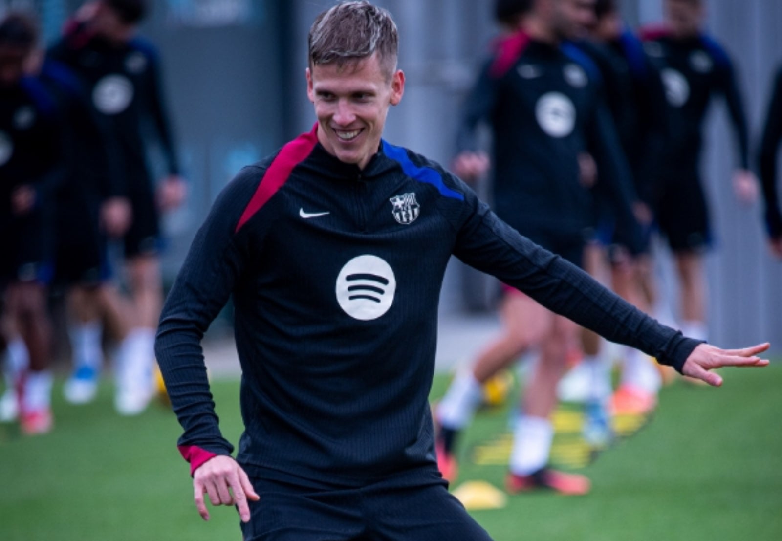 Dani Olmo ha rebut l'alta mèdica | FCB