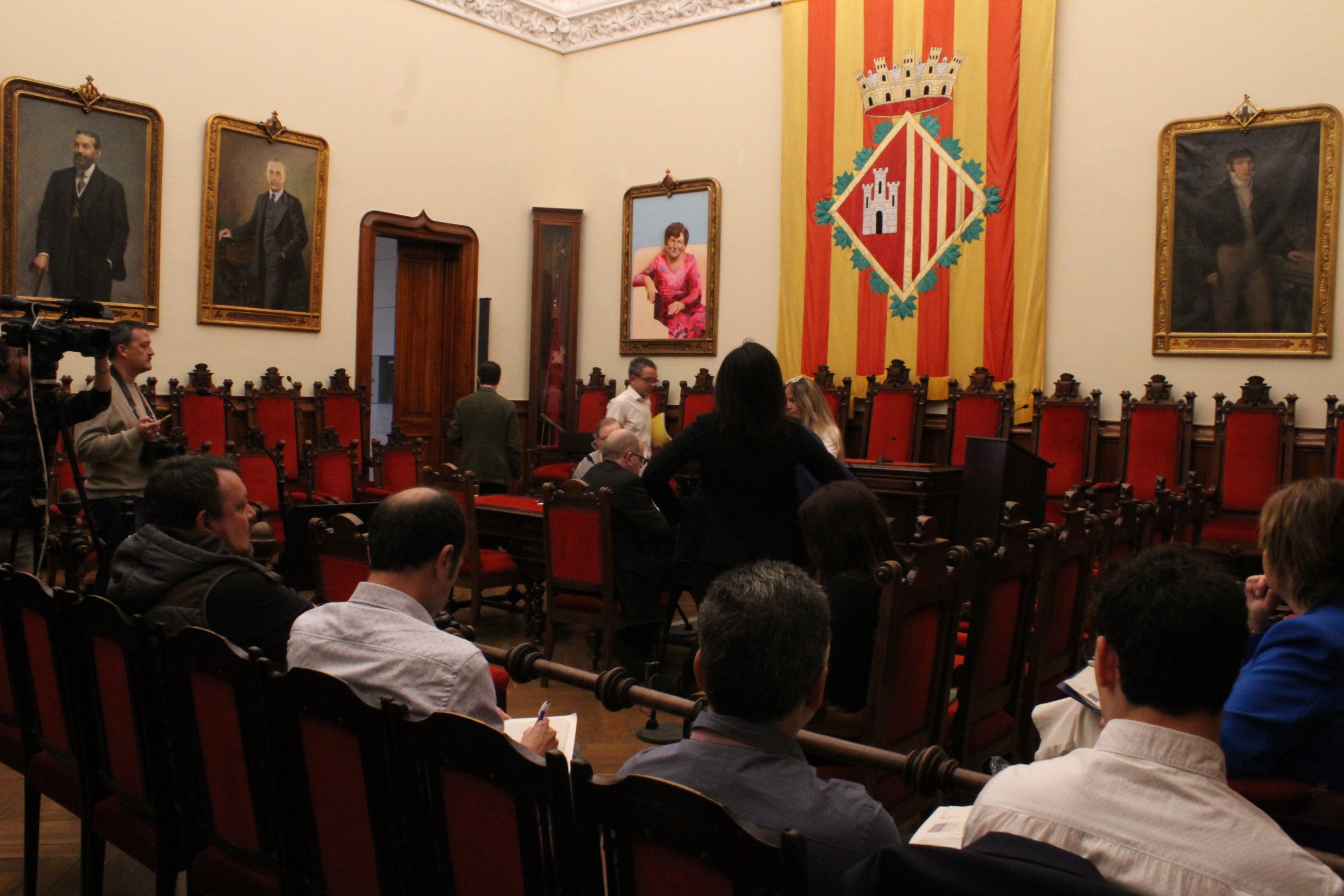 L'alcalde Jordi Ballart ha decidit suspendre el Ple | Lucia Rivera