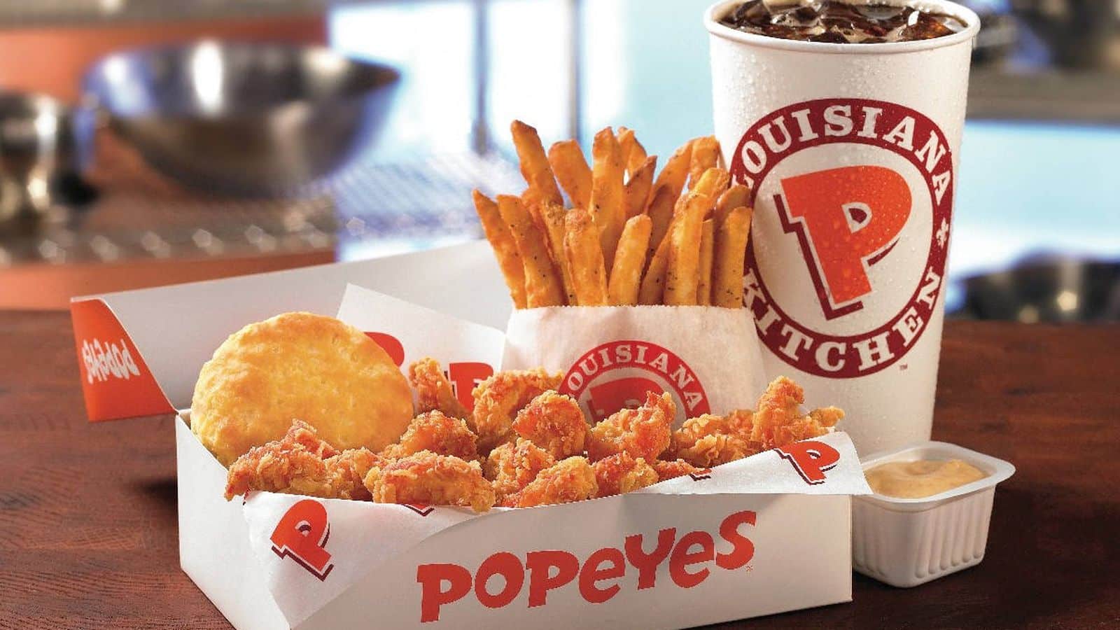 Alguns dels productes que es poden trobar a Popeyes | Popeyes