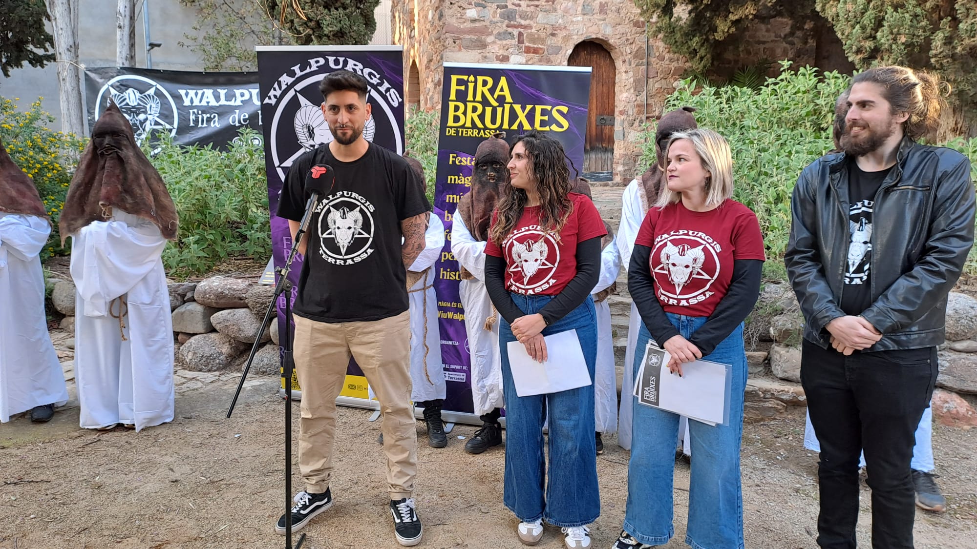 Presentació oficial de la Festa Walpurgis Terrassa a la Masia de Ca n'Anglada | Oriol Manrique
