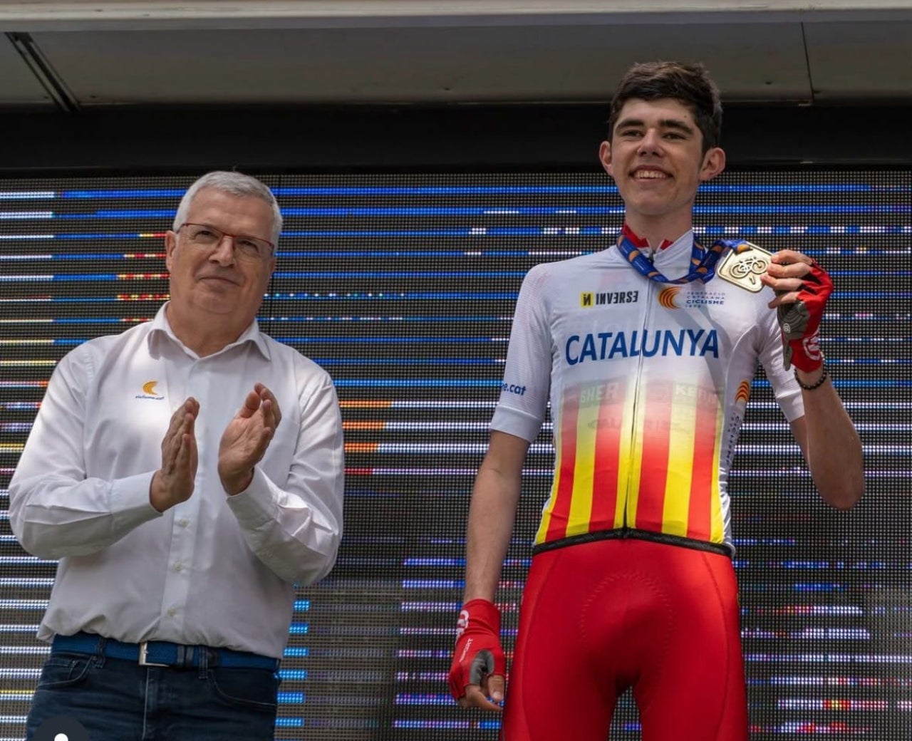 Loewis Bockstaele, del Terrassa Ciclisme Club, s'ha imposat al campionat de Catalunya júnior | TCC