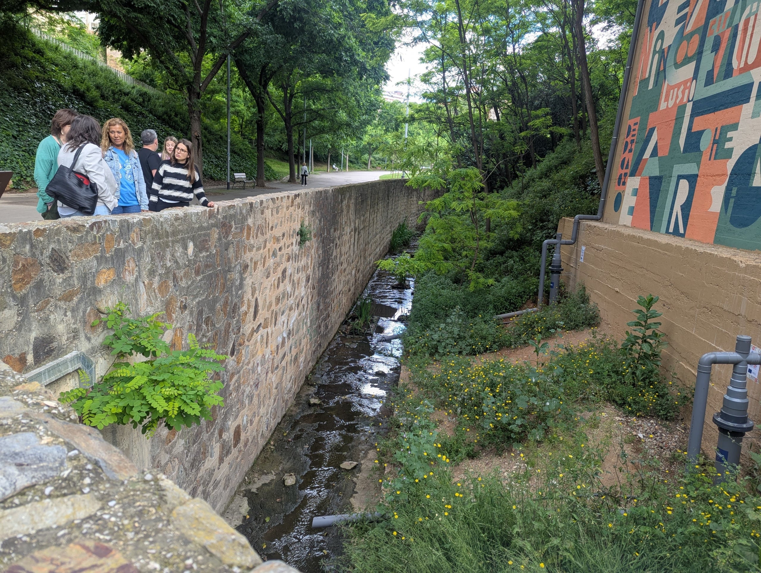 Visita al projecte Ninfa que es dur a terme a Vallparadís per part de Leitat | Aj. Terrassa