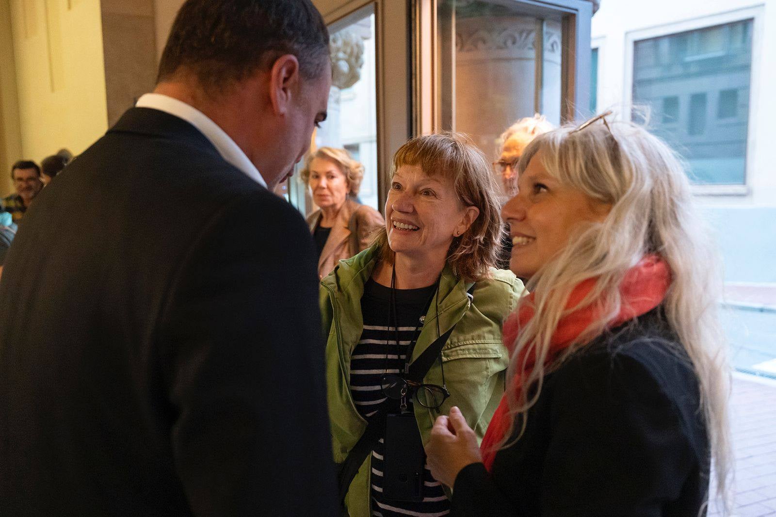 Terrassa va homenatjar ahir al dramaturg, poeta i traductor, Feliu Formosa, amb l'espectacle 'Molt bé diu senyor Feliu'. L'acte, celebrat al Teatre Principal, va comptar amb la presència del mateix Feliu Formosa; de l'alcalde de Terrassa, Jordi Ballart; del president delegat de l'Àrea de Cultura de la Diputació de Barcelona, Pau Gonzàlez Val; i alguns membres de la Comissió Feliu Formosa | Rafel Casanova