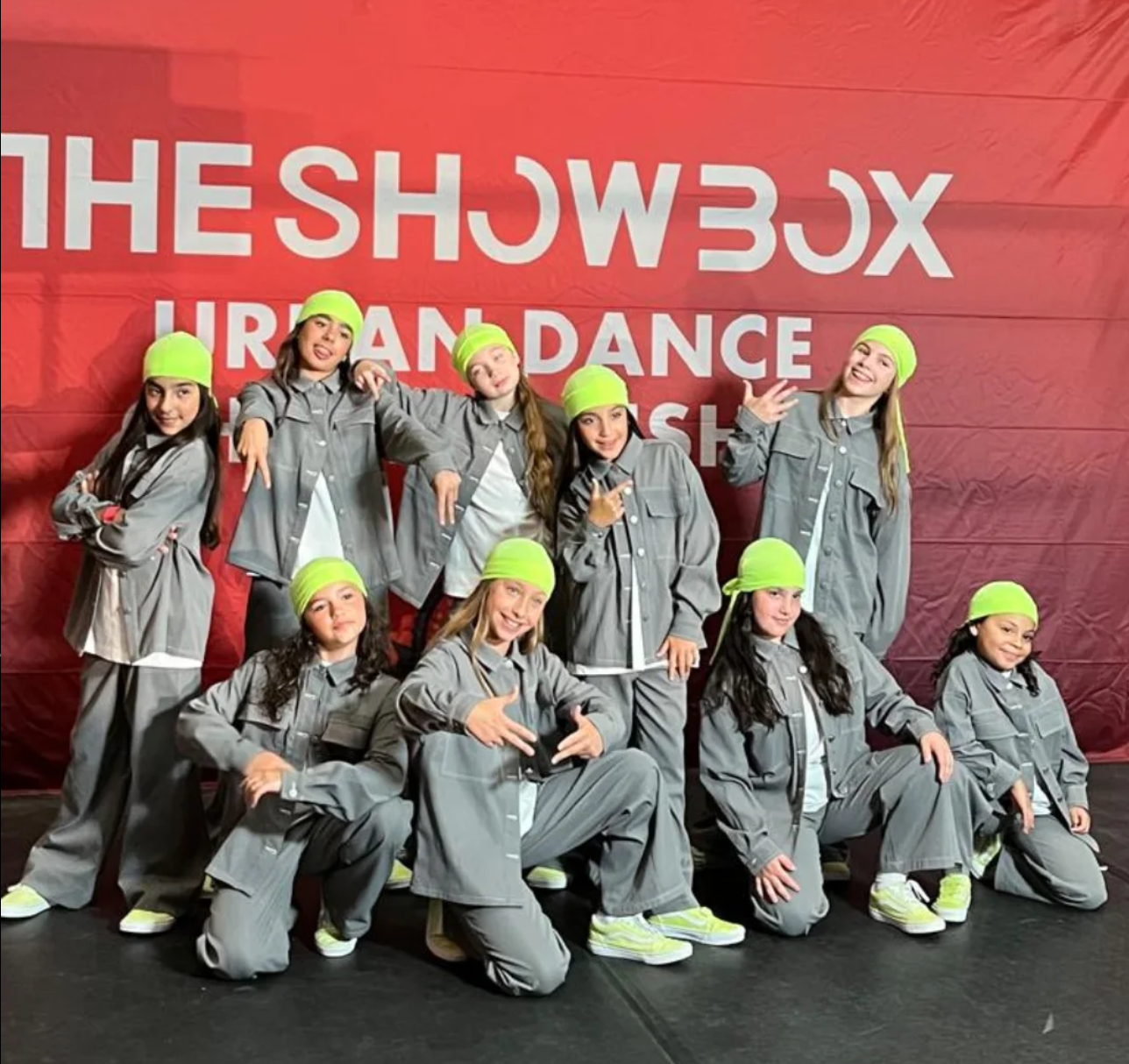 El grupo 'Caraduras' en The Show Box 2025