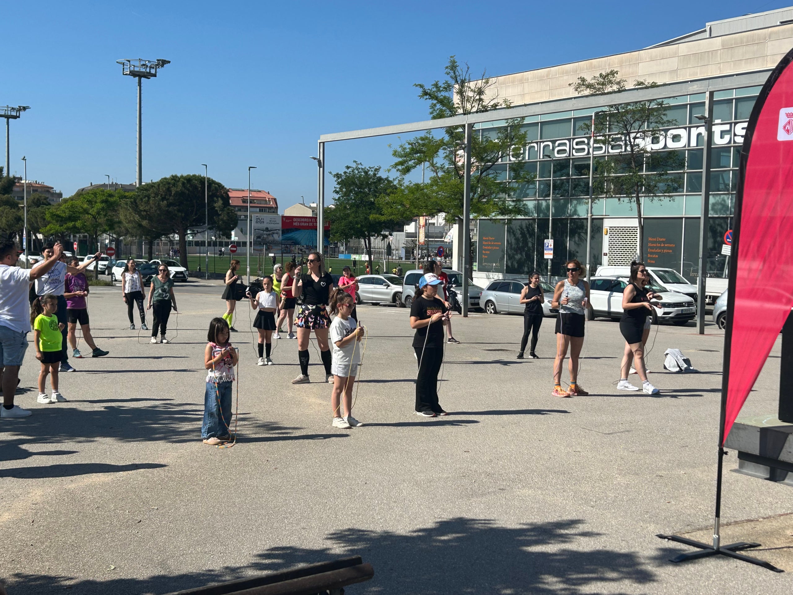 La primera activitat de la 2a edició del cicle 'Dona i Esport' / Marc Pérez