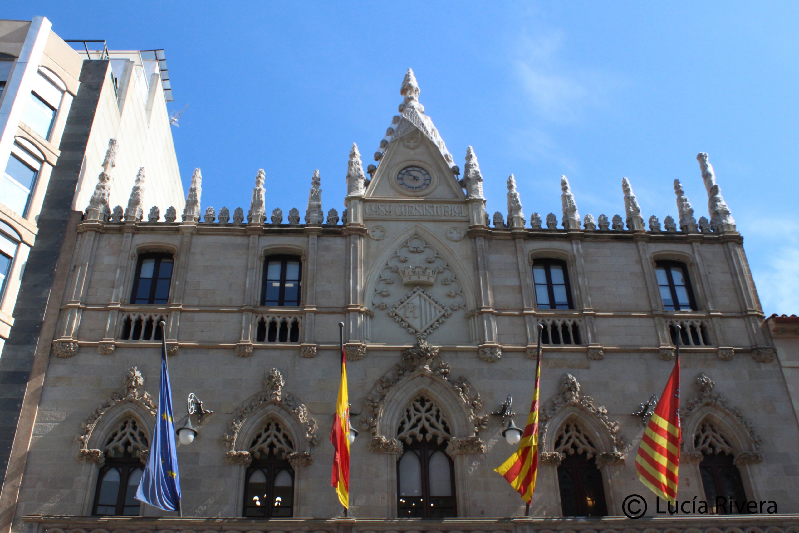 Façana de l'Ajuntament de Terrassa | Lucía Rivera