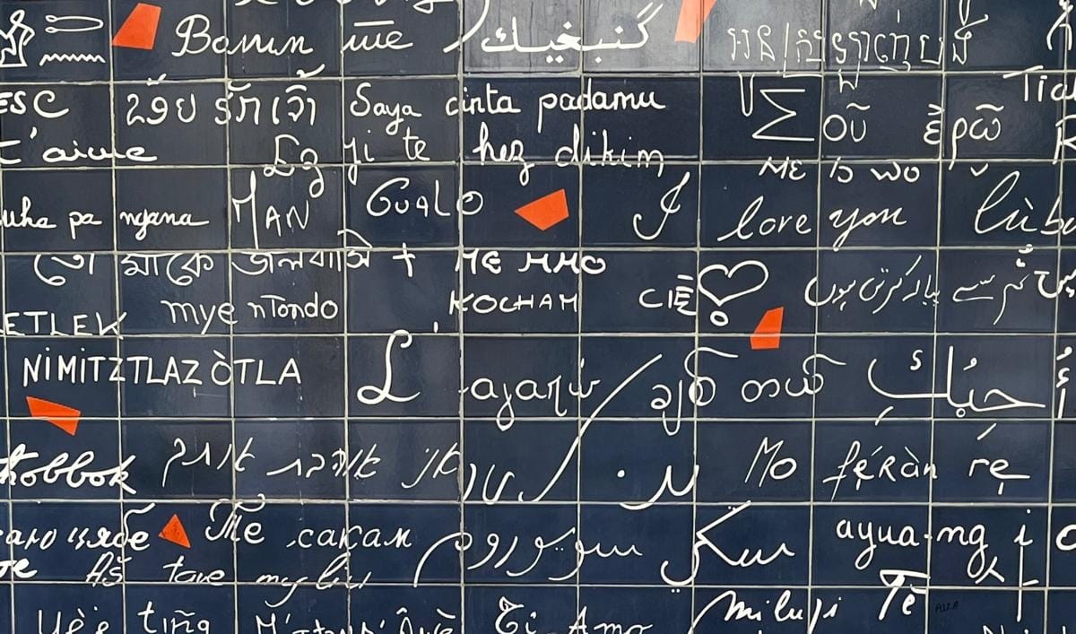 Mur del t'estimo de París | Pepi Oller