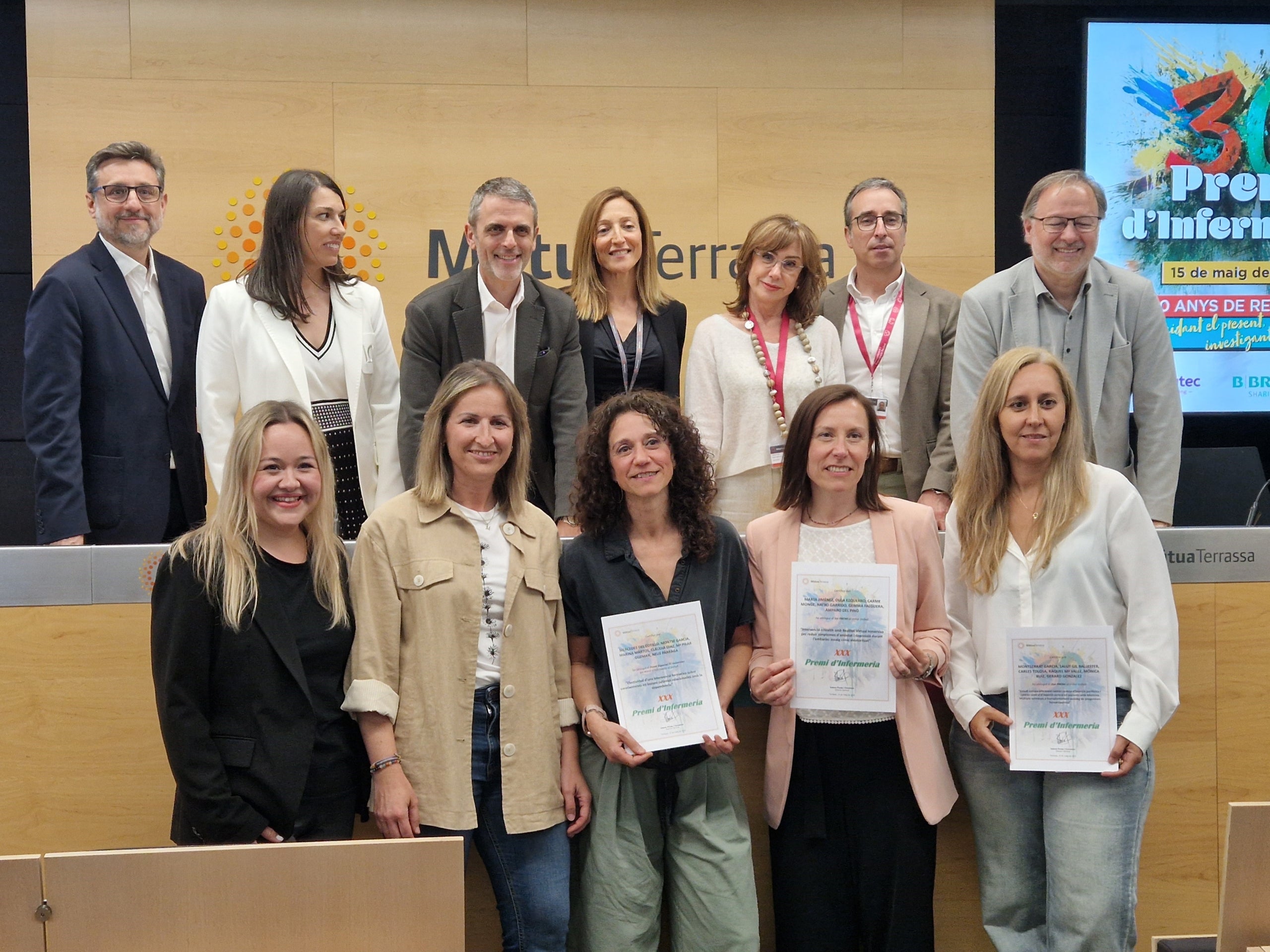 Acte de lliurament del Premi d'Infermeria MútuaTerrassa | HUMT