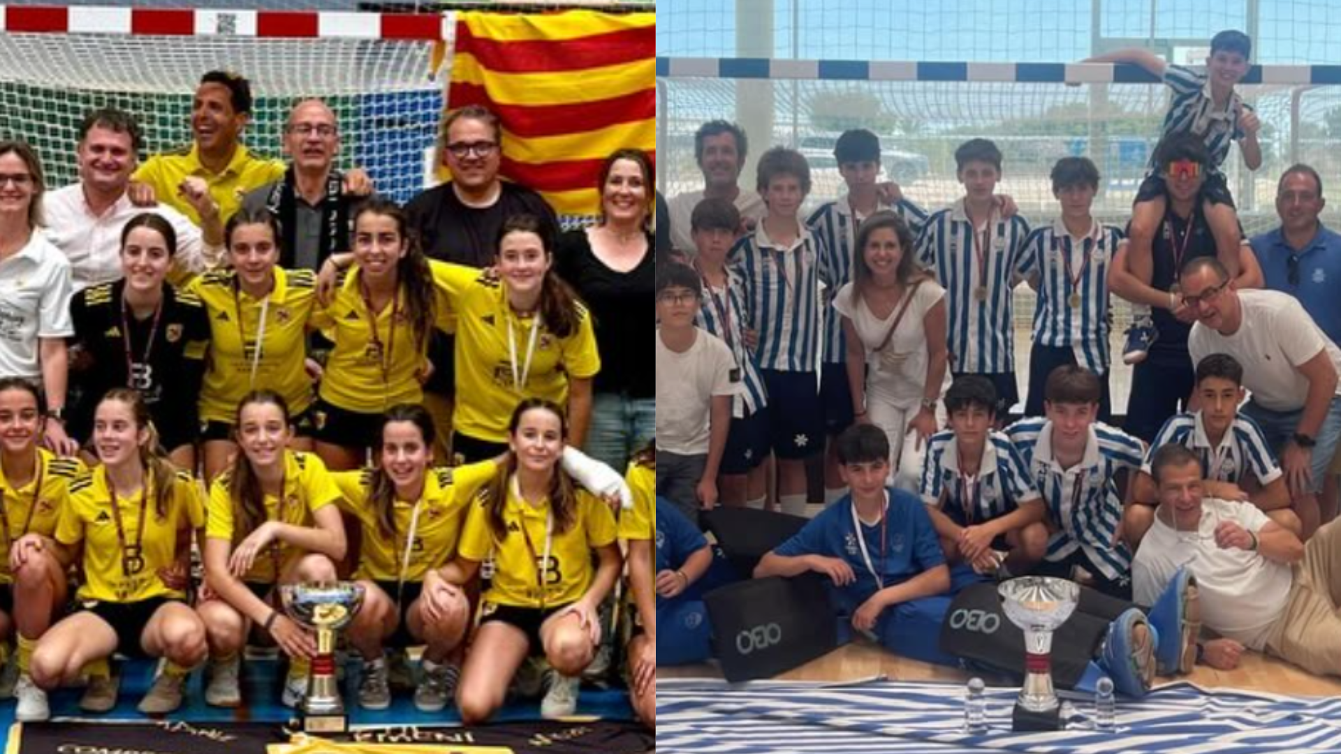 L'Atlètic Terrassa femení i el Club Egara masculí, campions infantils d'Hoquei sala / IG