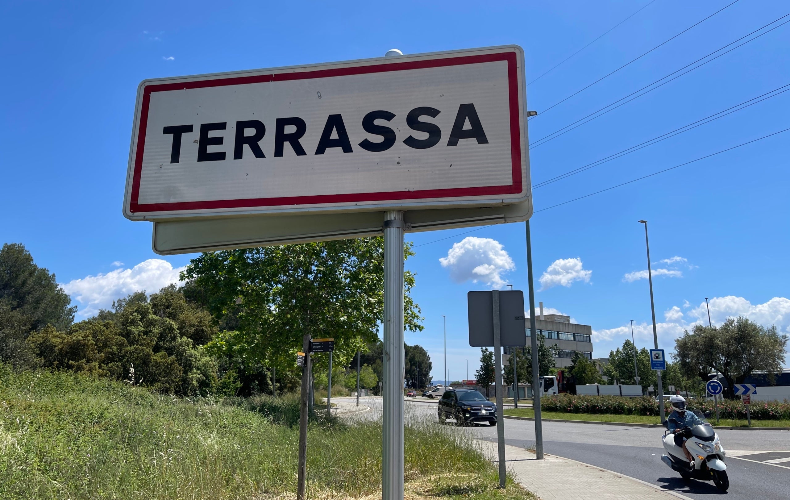 Una de les entrades nord de Terrassa, la ciutat que centra un dels debats polítics més interessants/Quico Sallés