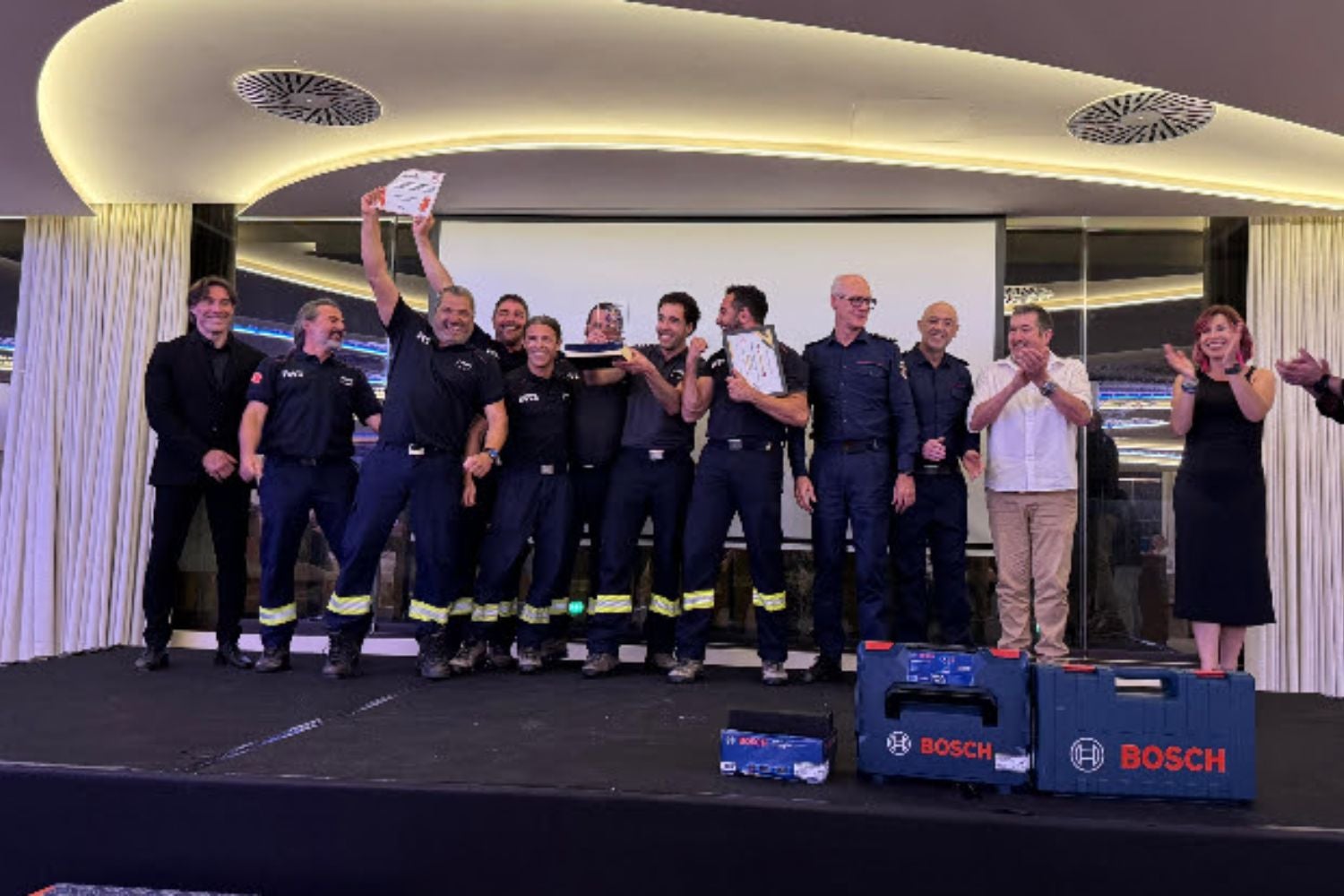 Els Bombers de la Generalitat guanyadors del XIX Encuentro de Rescate en Accidentes de Tráfico y Trauma | gencat