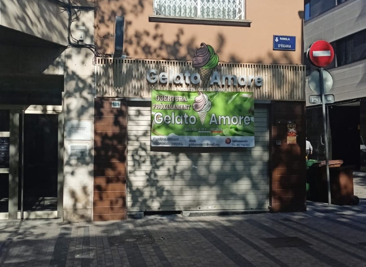 Gelato Amore, nueva heladería en la Rambla d'Ègara | J.M.O.