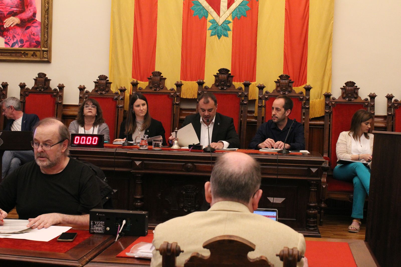 Ple municipal extraordinari de debat sobre l'estat de la mobilitat a Terrassa | Lucía Rivera