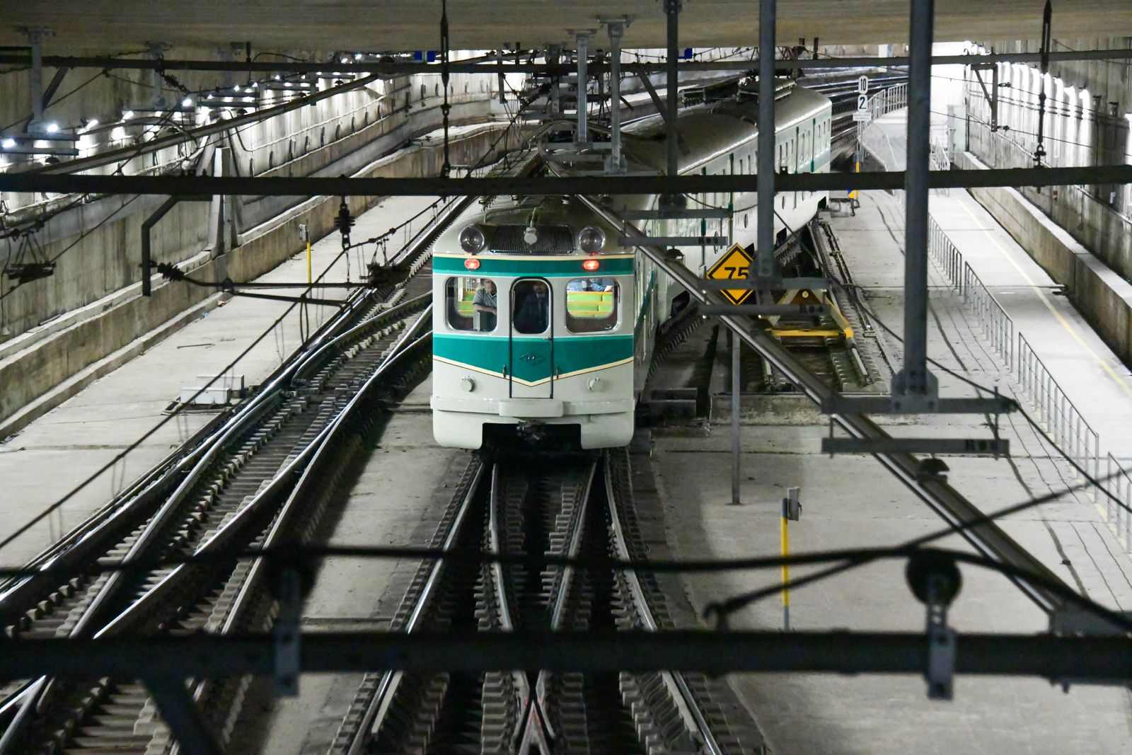 Circulació del Tren Granota a la línia del Vallès | FGC
