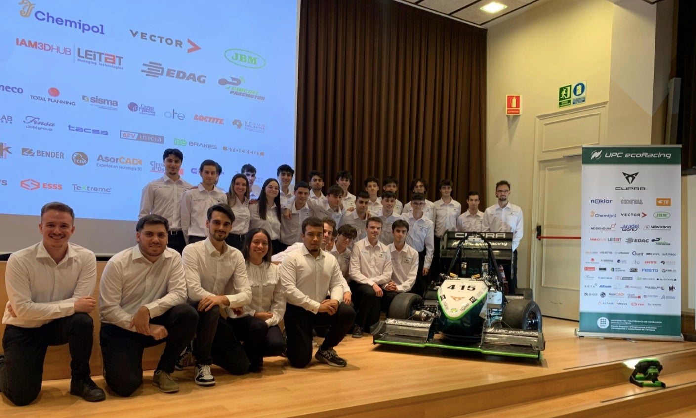 L'equip d'EcoRacing de l'ESEIAAT | UPC