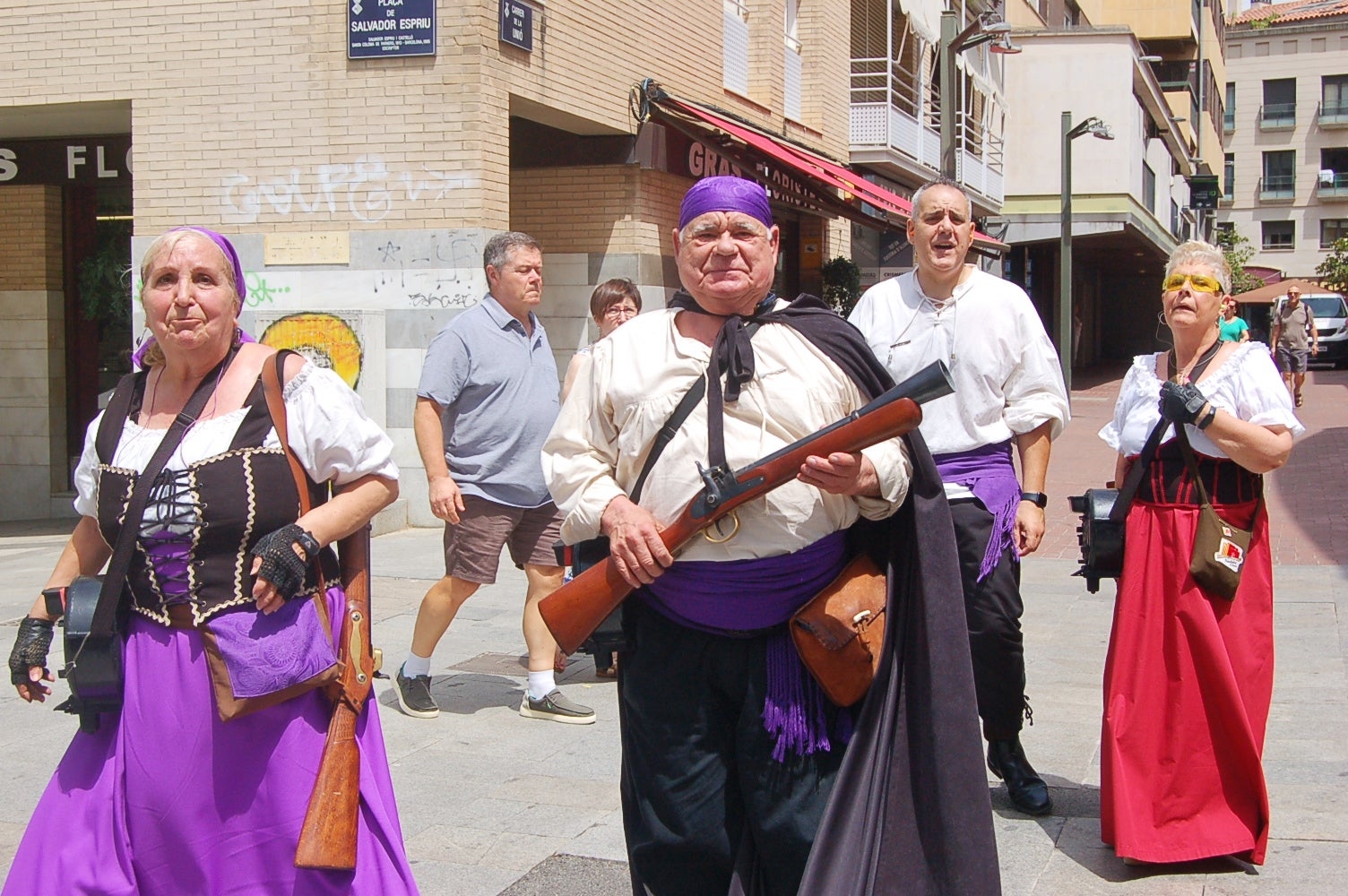 La colla trabucaire és una de les entitats que formen part de la cultura popular terrassenca | Ramon Navarro