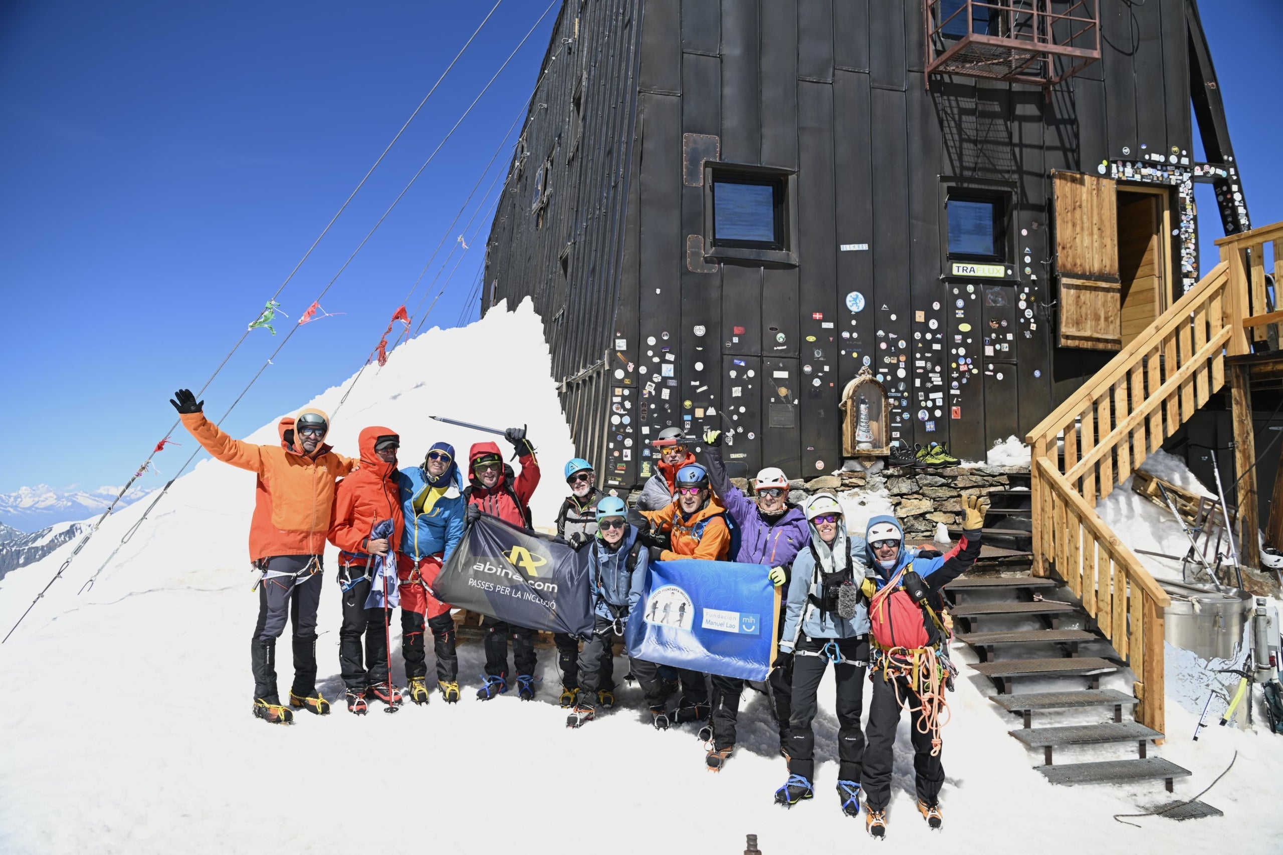 El Centre Excursionista de Terrassa fa l'ascens als Alps italians / Cedida