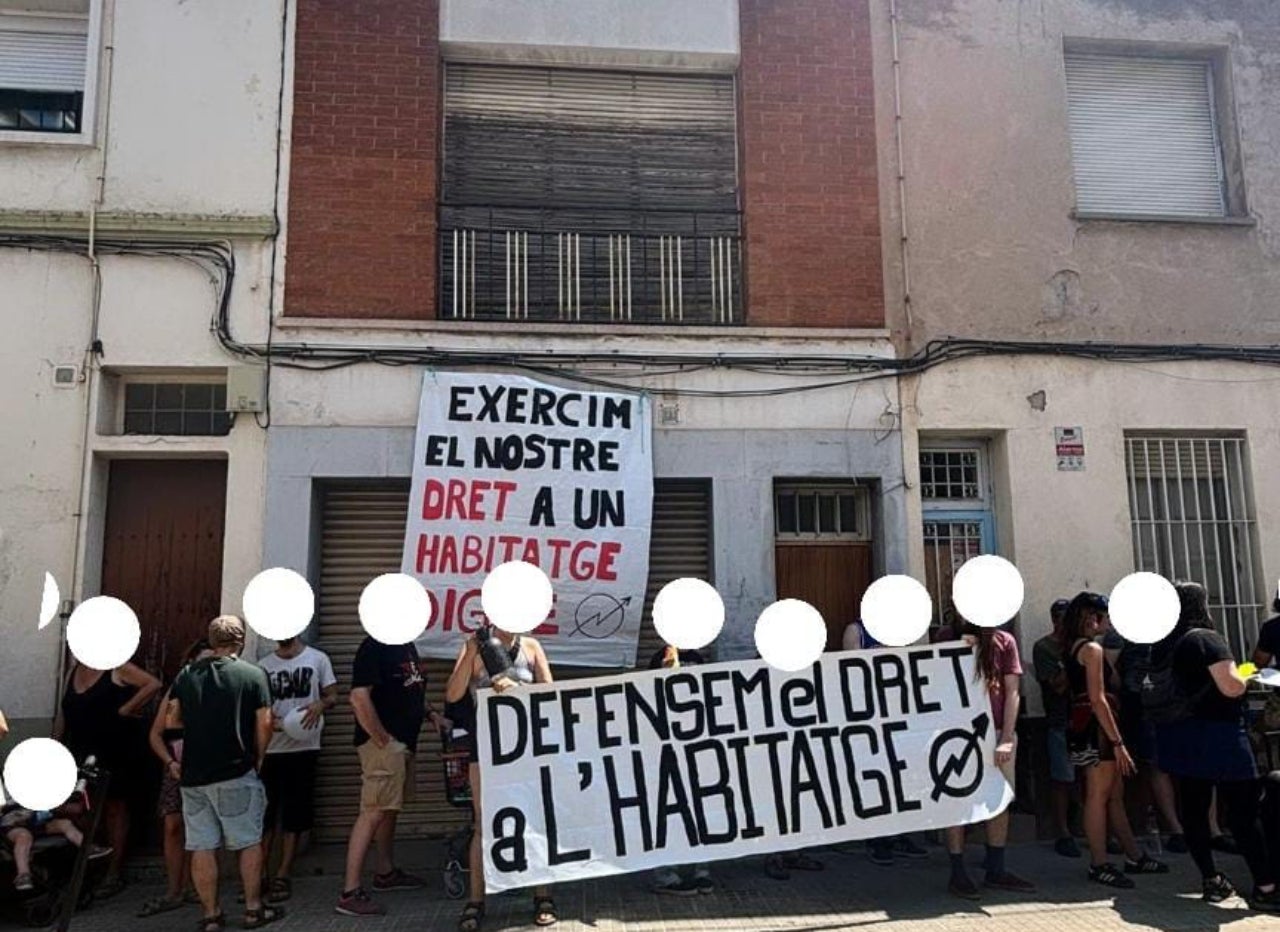 Casa okupada en el barrio de Can Palet de Terrassa | Asamblea Okupes Terrassa