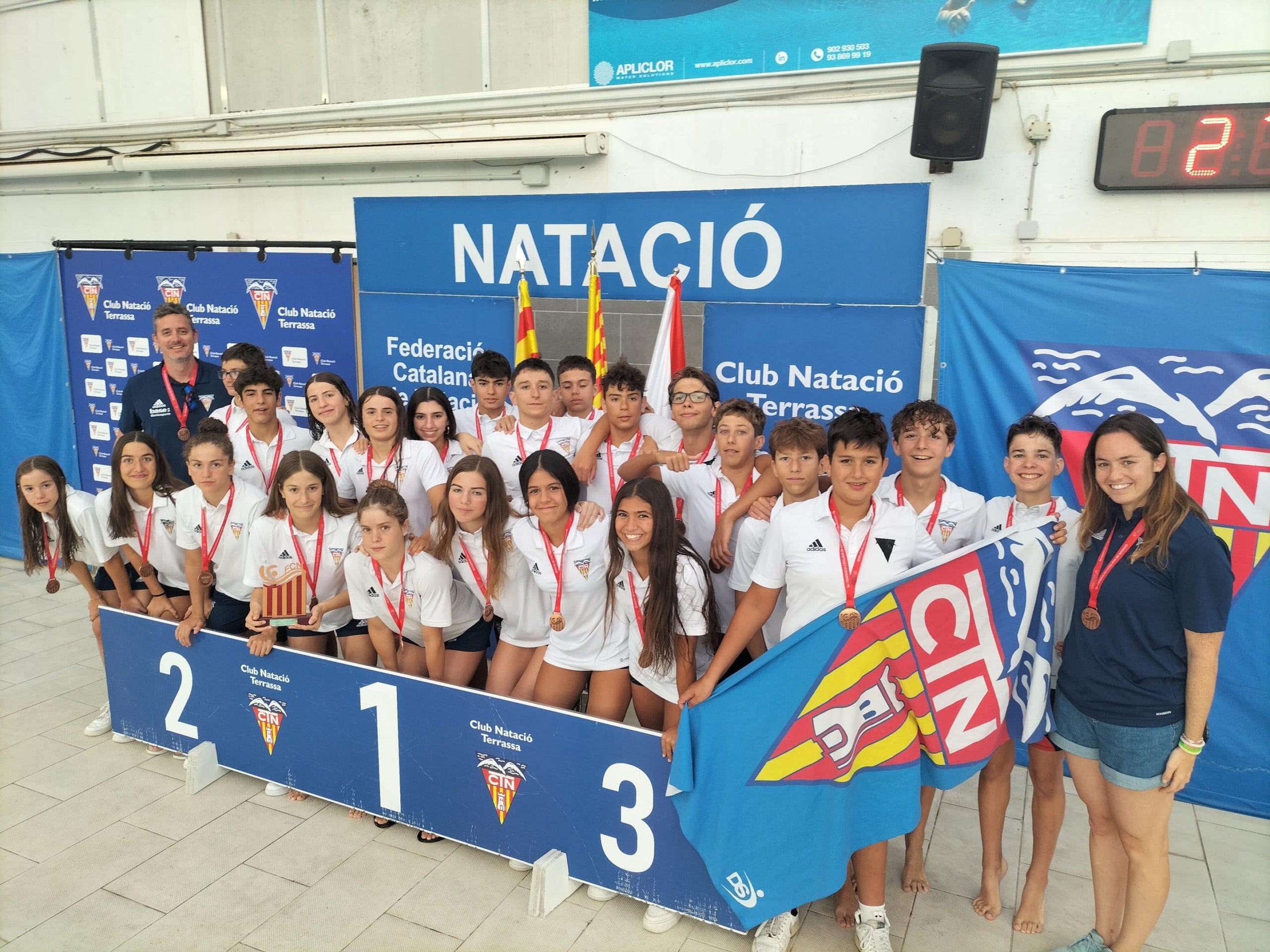 Tercera posición del CN Terrassa en la Copa Catalana / Cedida