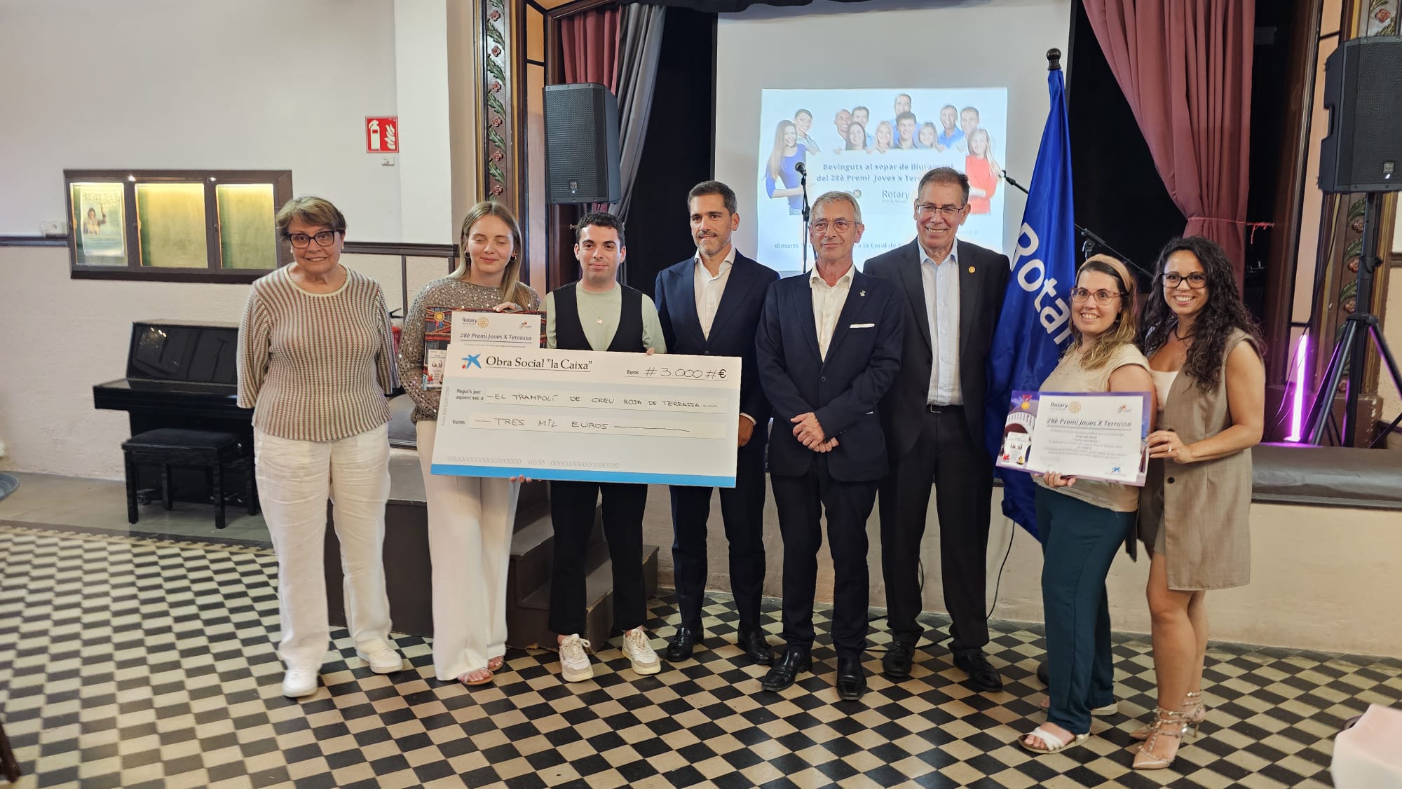 Guanyadors del 28è Premi Joves X Terrassa | Rotary Club de Terrassa
