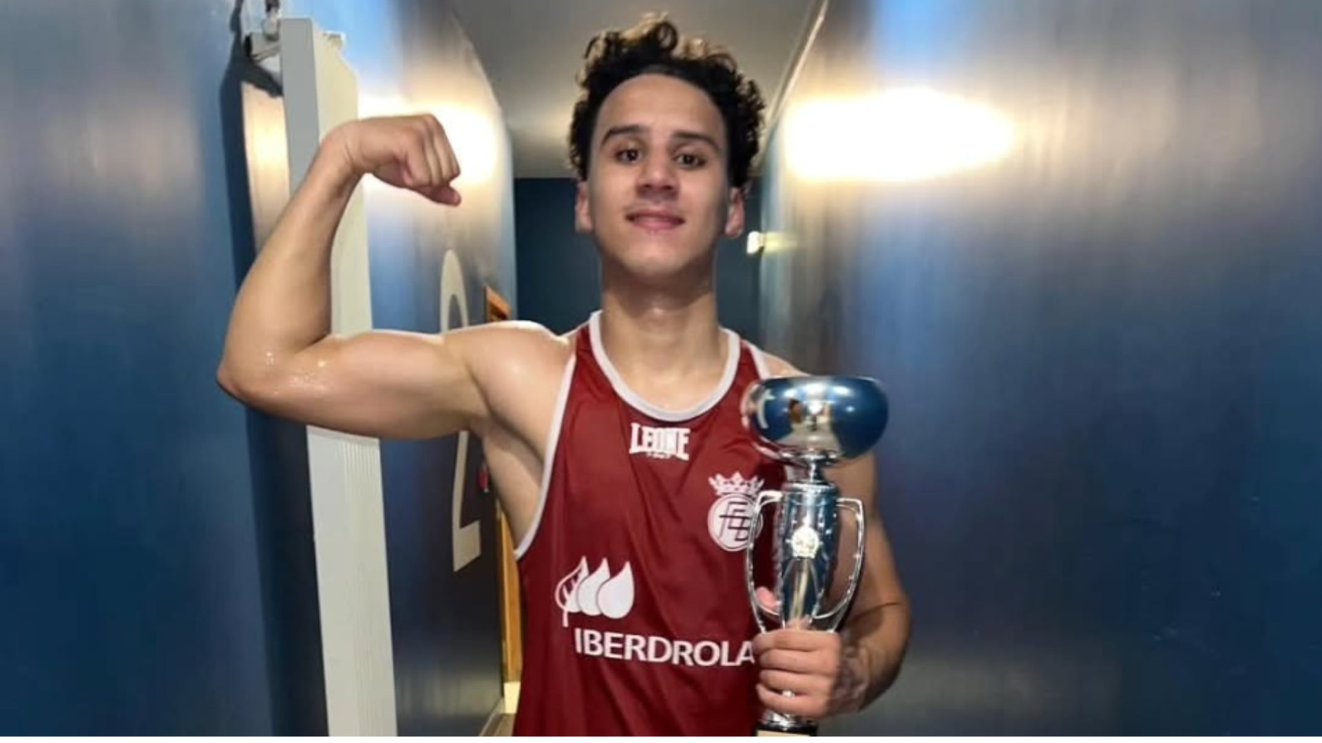 Mustafa Chadlioui en la Gala Internacional de Boxeo en Francia / IG Federación de Boxeo