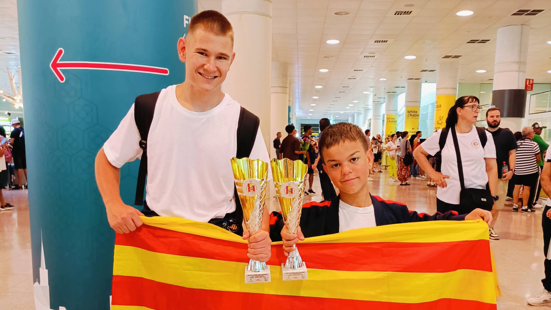 Marc Andrey i Guillem Ramos, medalles d'or al Campionat d'Espanya de Parapoomsae / Cedida