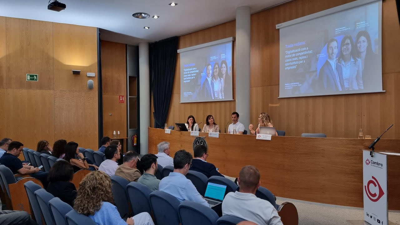 La Cambra de Comerç de Terrassa, el Digital Impulse Hub i el Clúster Digital de Catalunya han celebrat la Jornada d'Impuls a la Transformació Digital de la Indústria | Cambra de Terrassa