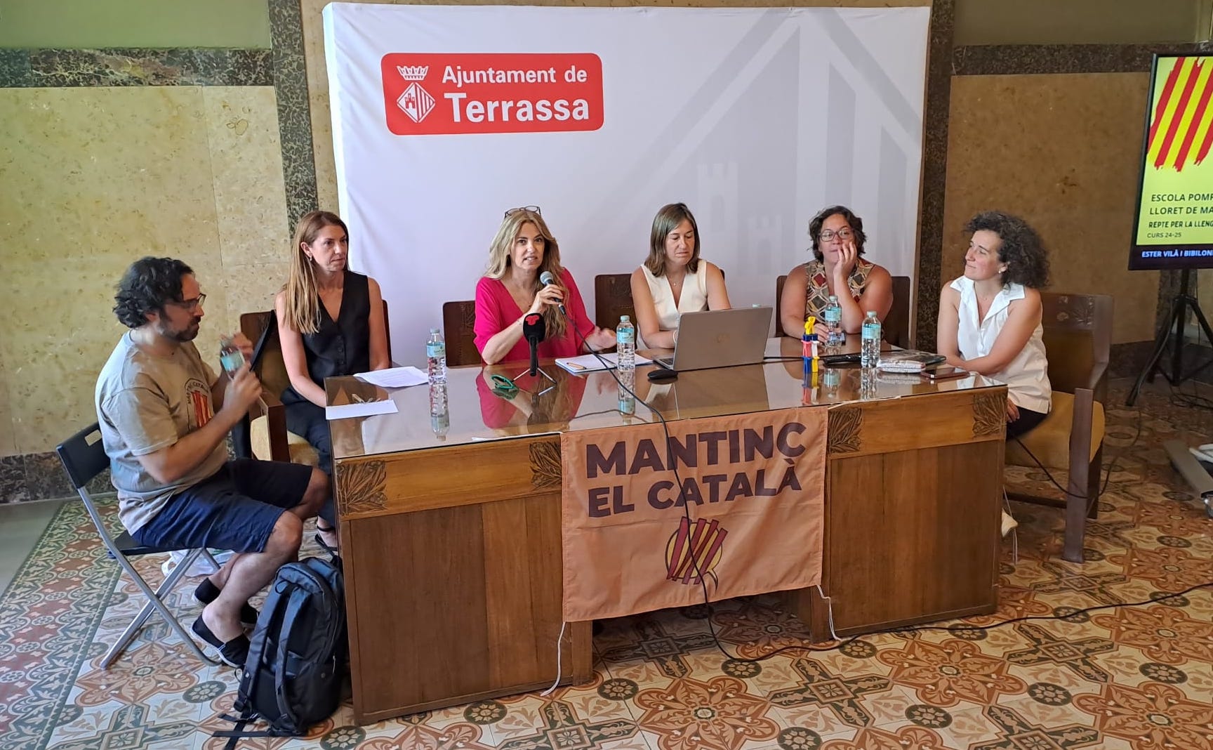 Presentació del projecte 'Juguem amb la llengua!' a Terrassa | Oriol Manrique
