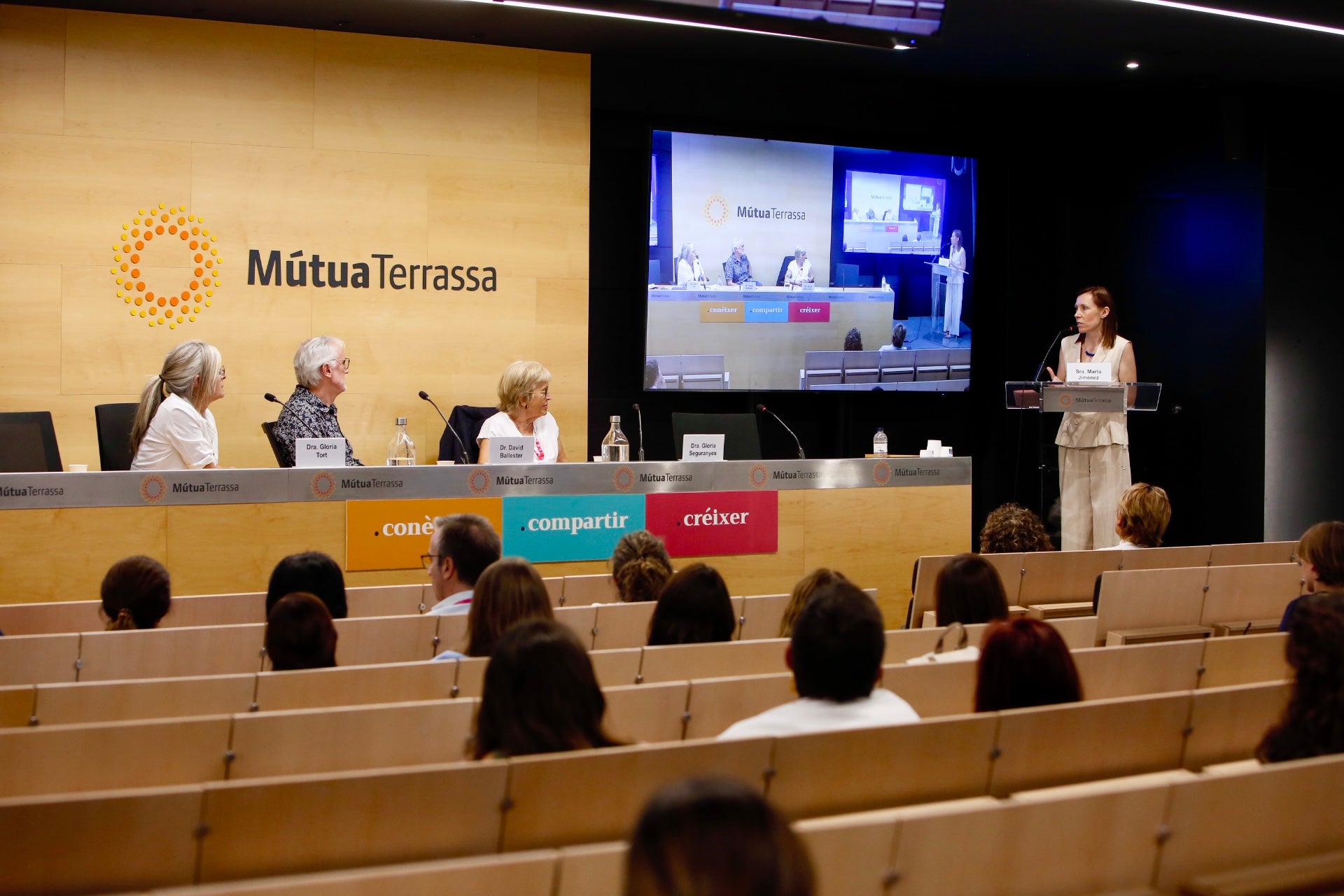 MútuaTerrassa ha acollit la lectura de la tesi doctoral sobre l'ús d'aquesta tecnologia durant l'embaràs, desenvolupada per Marta Jiménez Barragan | MútuaTerrassa