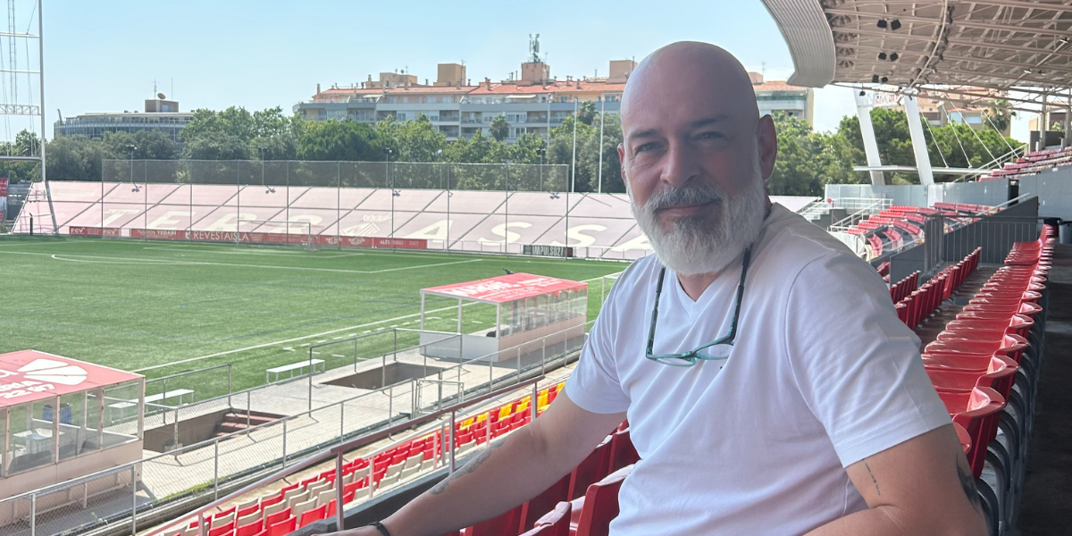 Antonis Antoniou, director deportivo del Terrassa FC / Marc Pérez