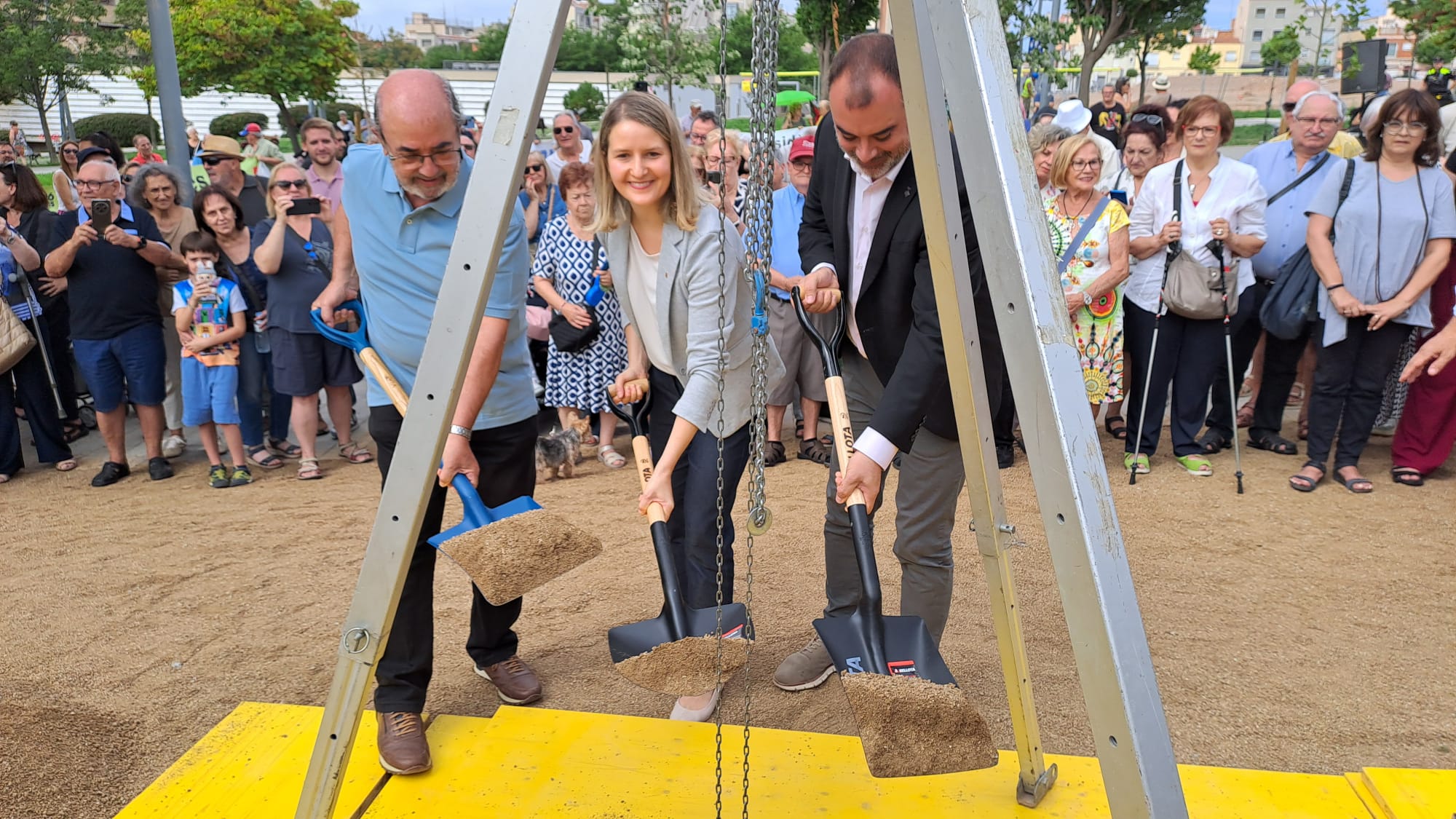 Acte de col·locació de la primera pedra de la nova Residència i Centre de dia de Sant Pere Nord | Oriol Manrique