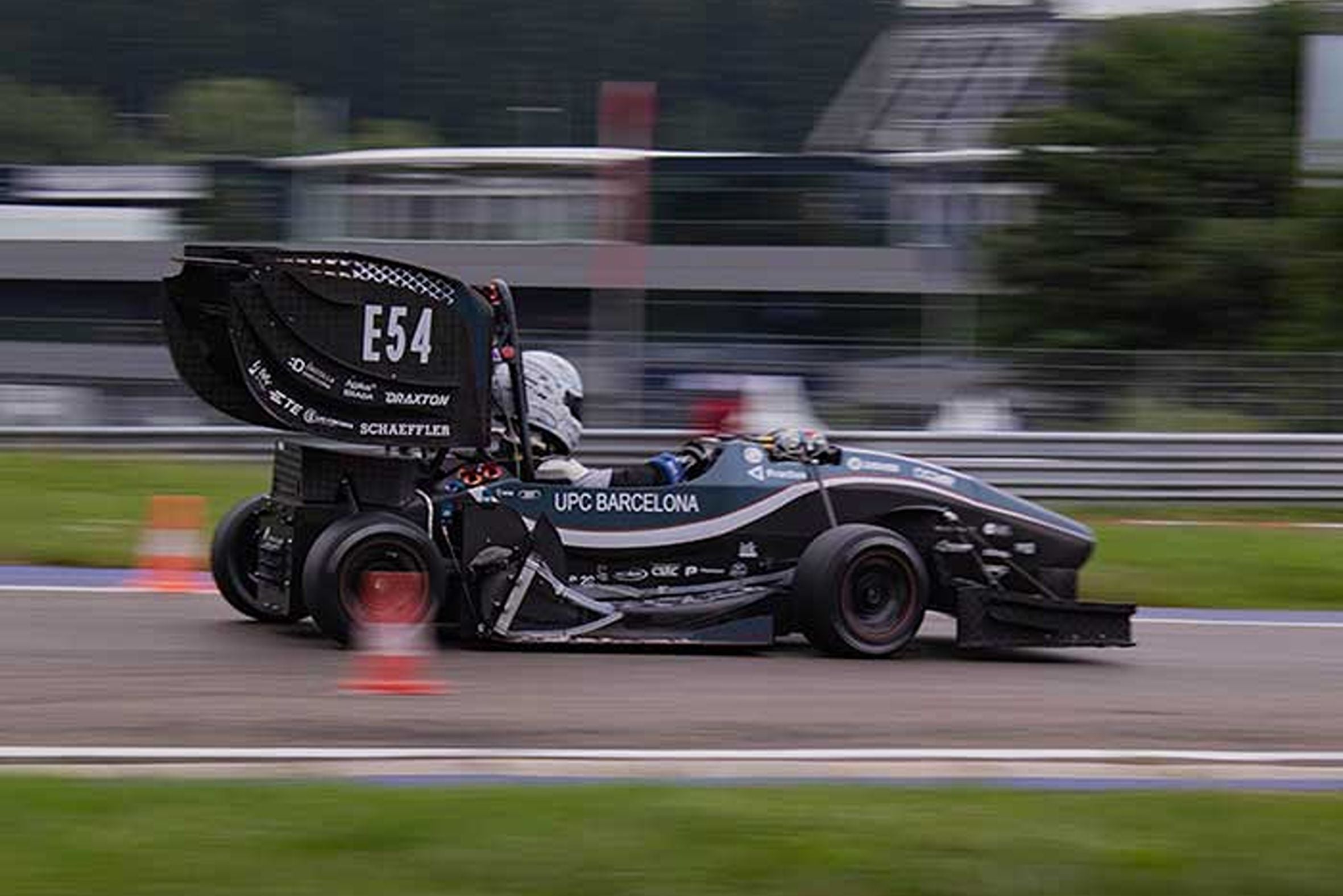 El bòlid CAT17X, de l’equip BCN eMotorsport | UPC