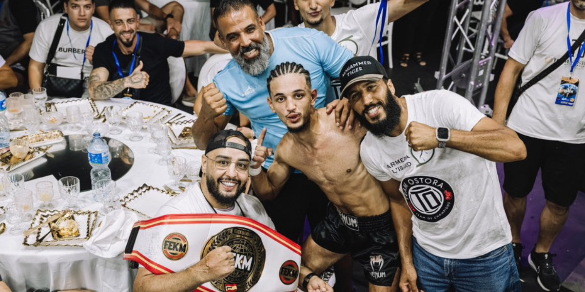 Abdel Oqail, campió d'Espanya de K1/ Cedida