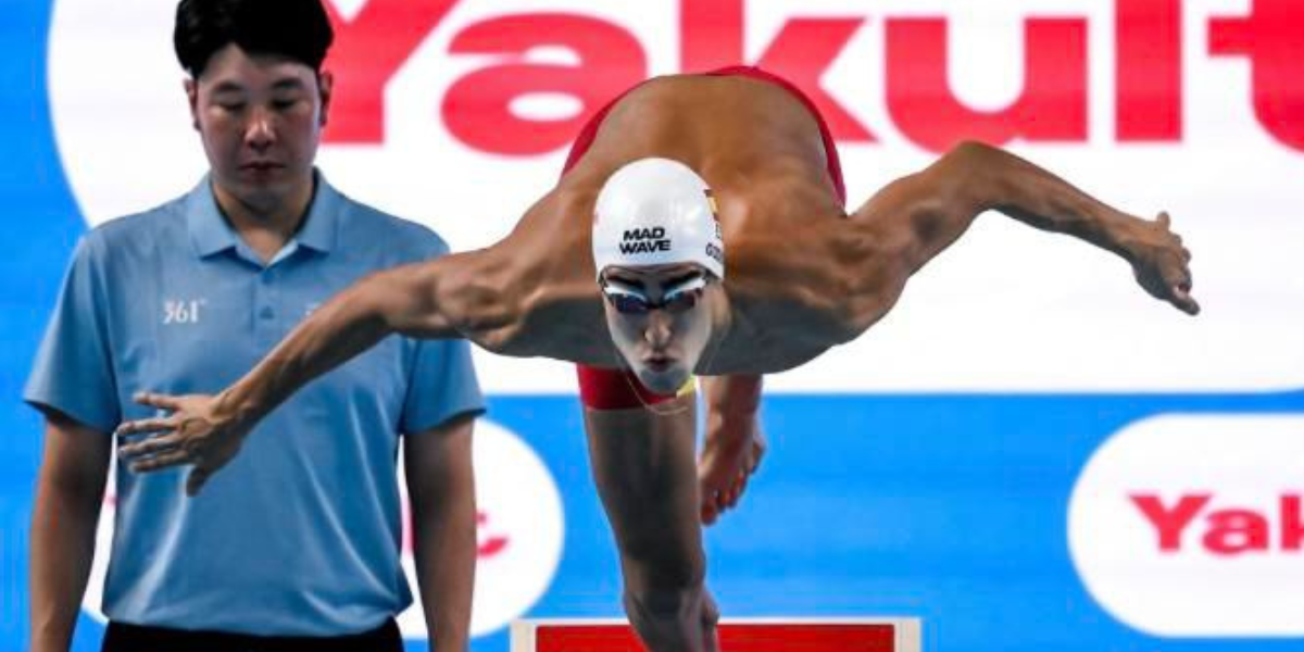 Miguel Pérez‑Godoy s’uneix a l’equip de natació del CN Terrassa / Cedida