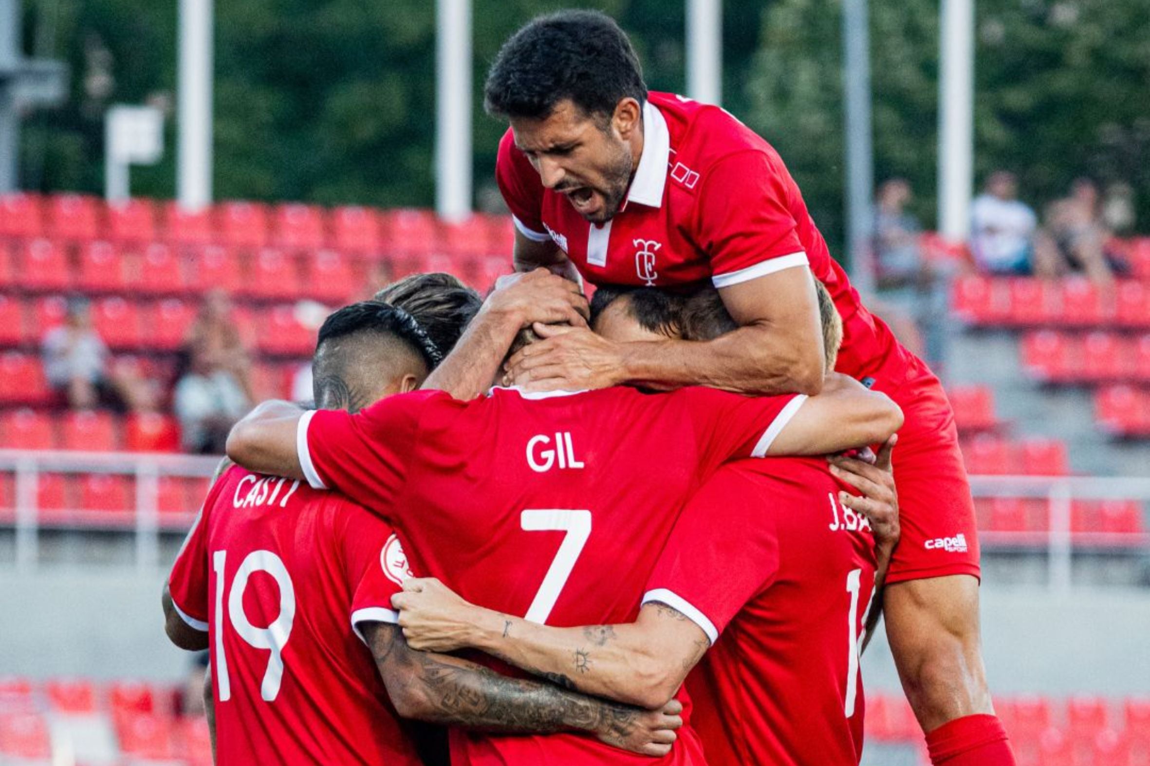 Imagen de un partido de esta pretemporada | Terrassa FC

