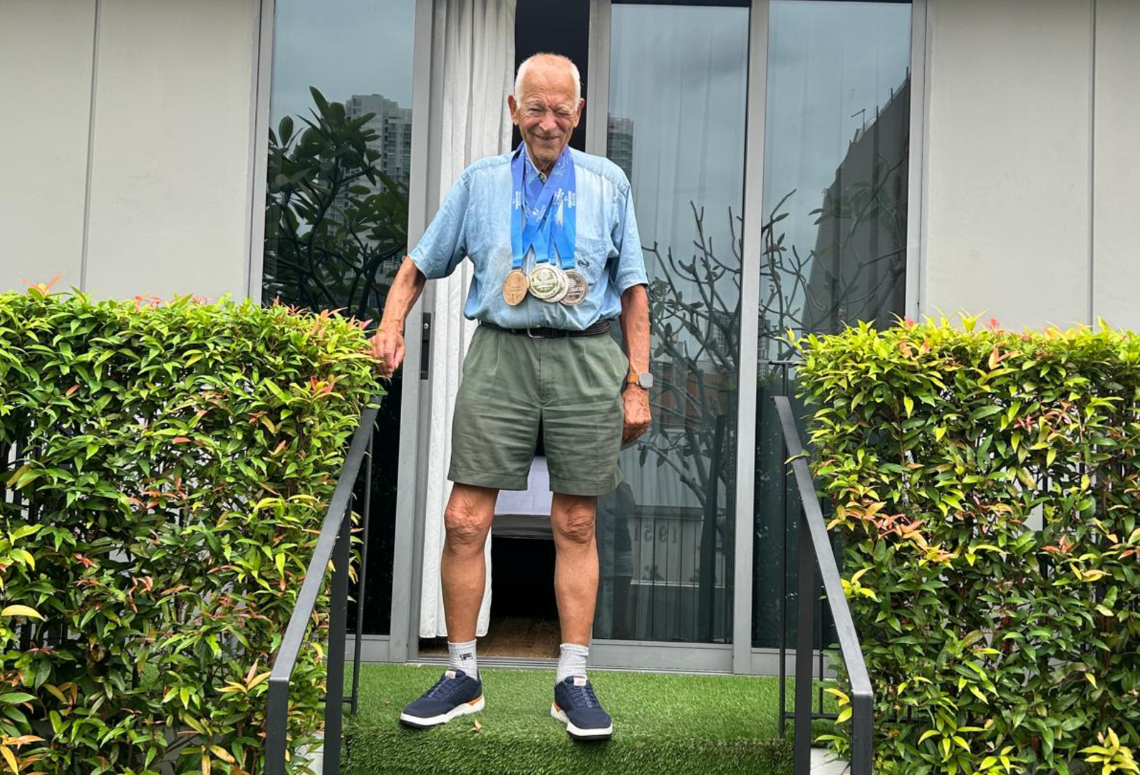 Fred De Bruijn es penja quatre medalles al Mundial Màster de Natació | Matadepera.cat
