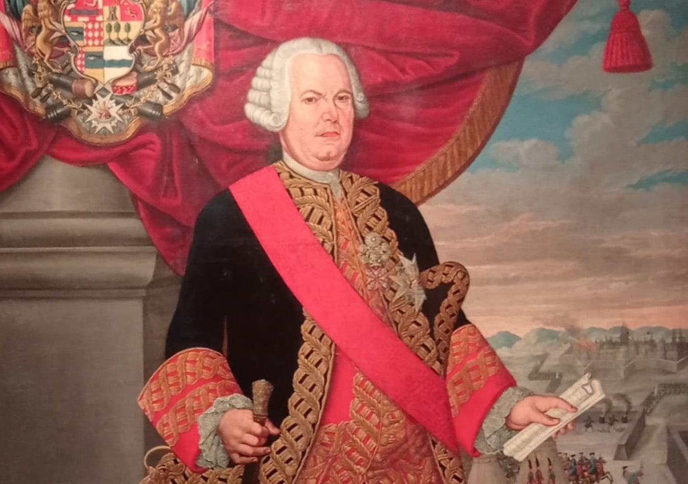 Manuel d'Amat 1773, obra de Pedro José Díaz 