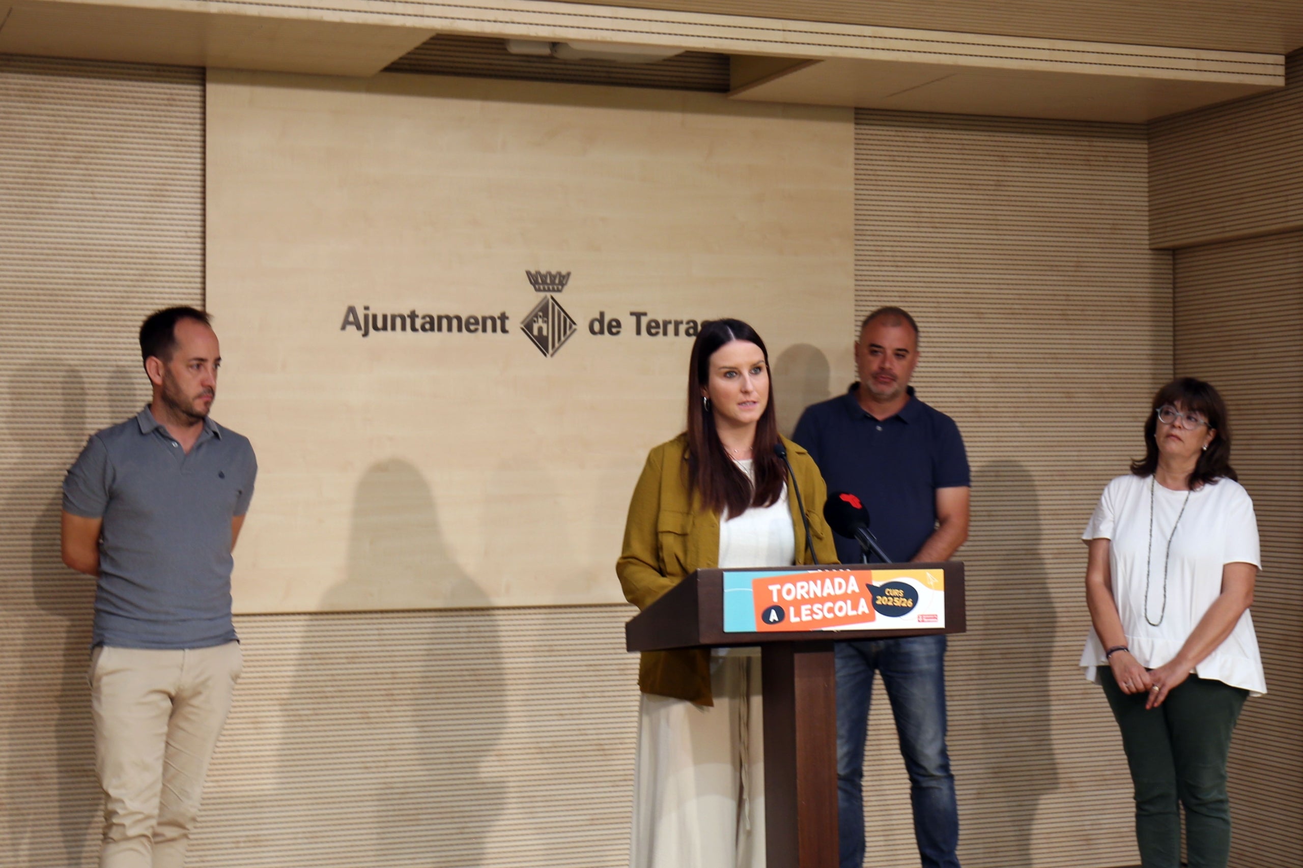 Presentació de l'inici de curs escolar a Terrassa | Aj. Terrassa