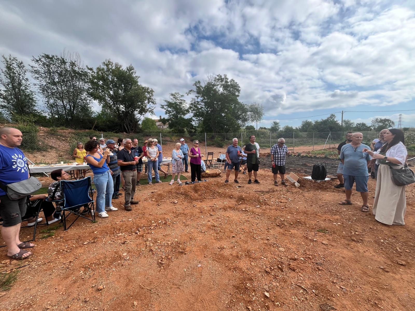 Estrena dels nous horts municipals de la Grípia | Aj. Terrassa