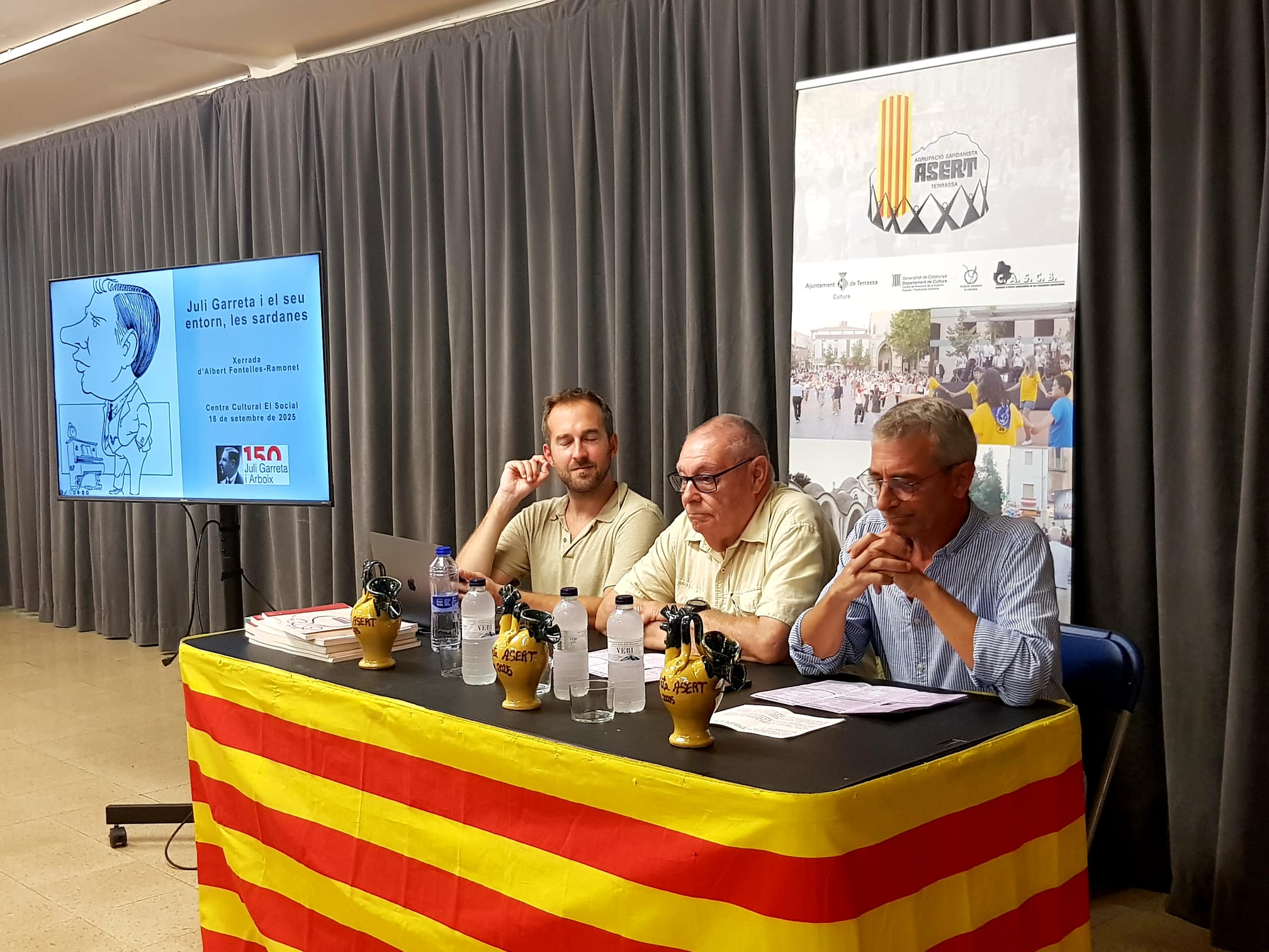 Acto de presentación de la 52ª Diada Aplec Sardanista en Terrassa | Lluïsa Tarrida 